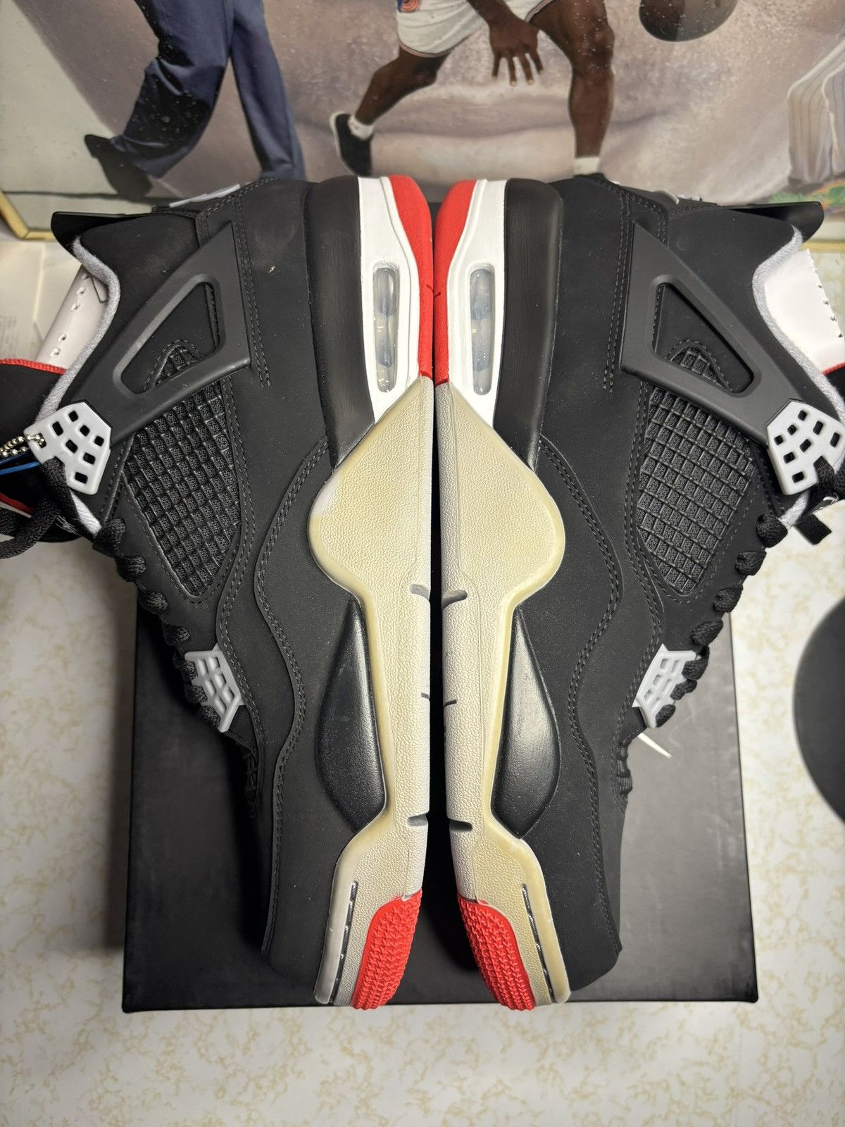 Jordan Brand Jordan Retro 4 ‘bred’ Size US 10 / EU 43 - 4 Thumbnail