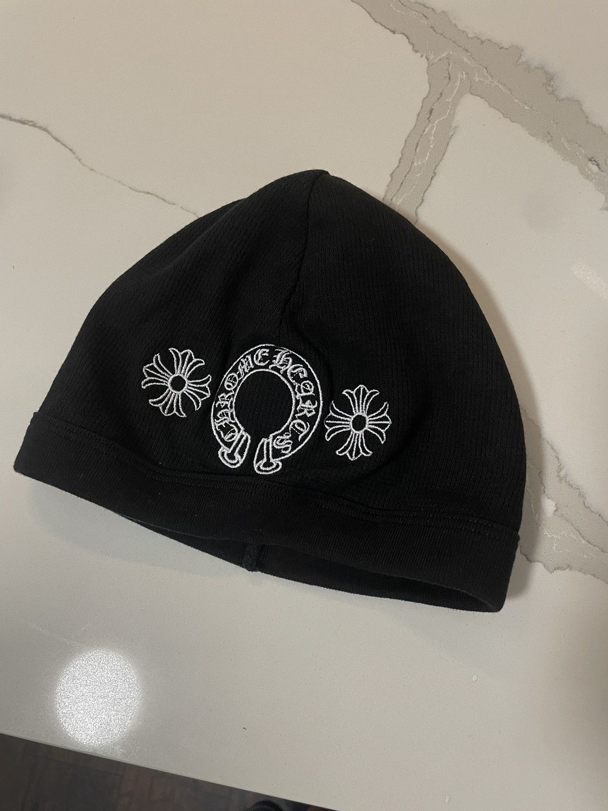 Chrome Hearts Chrome hearts horseshoe skull cap | Grailed