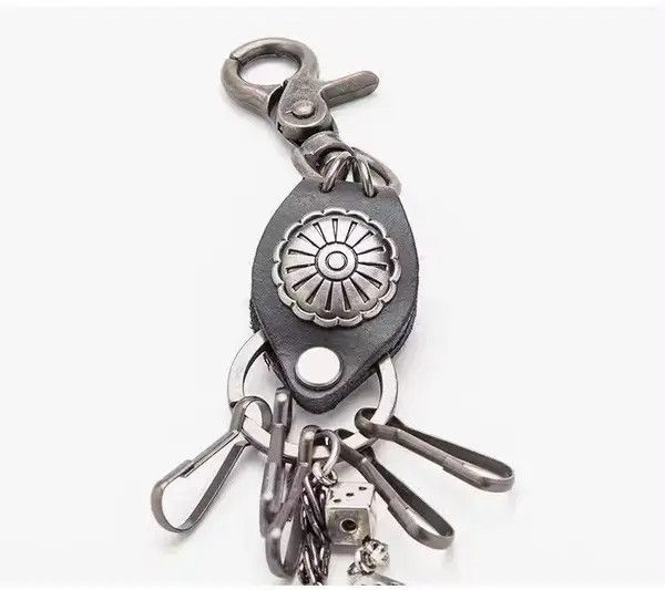 Japanese Brand Dice and Tribe Jean Motor Rock Wallet Chain Size ONE SIZE - 3 Thumbnail