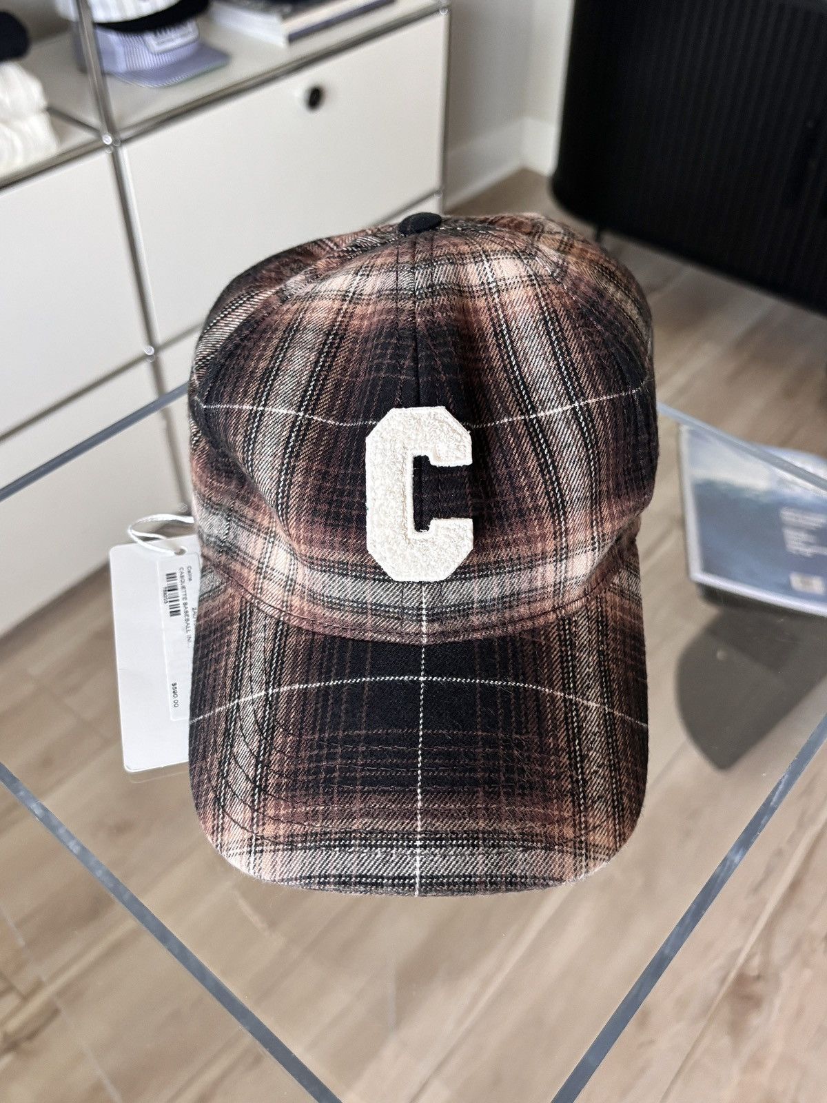 Celine CELINE | $590 | WOOL COLLEGE PATCH LETTER BASEBALL HAT Size ONE SIZE - 2 Thumbnail