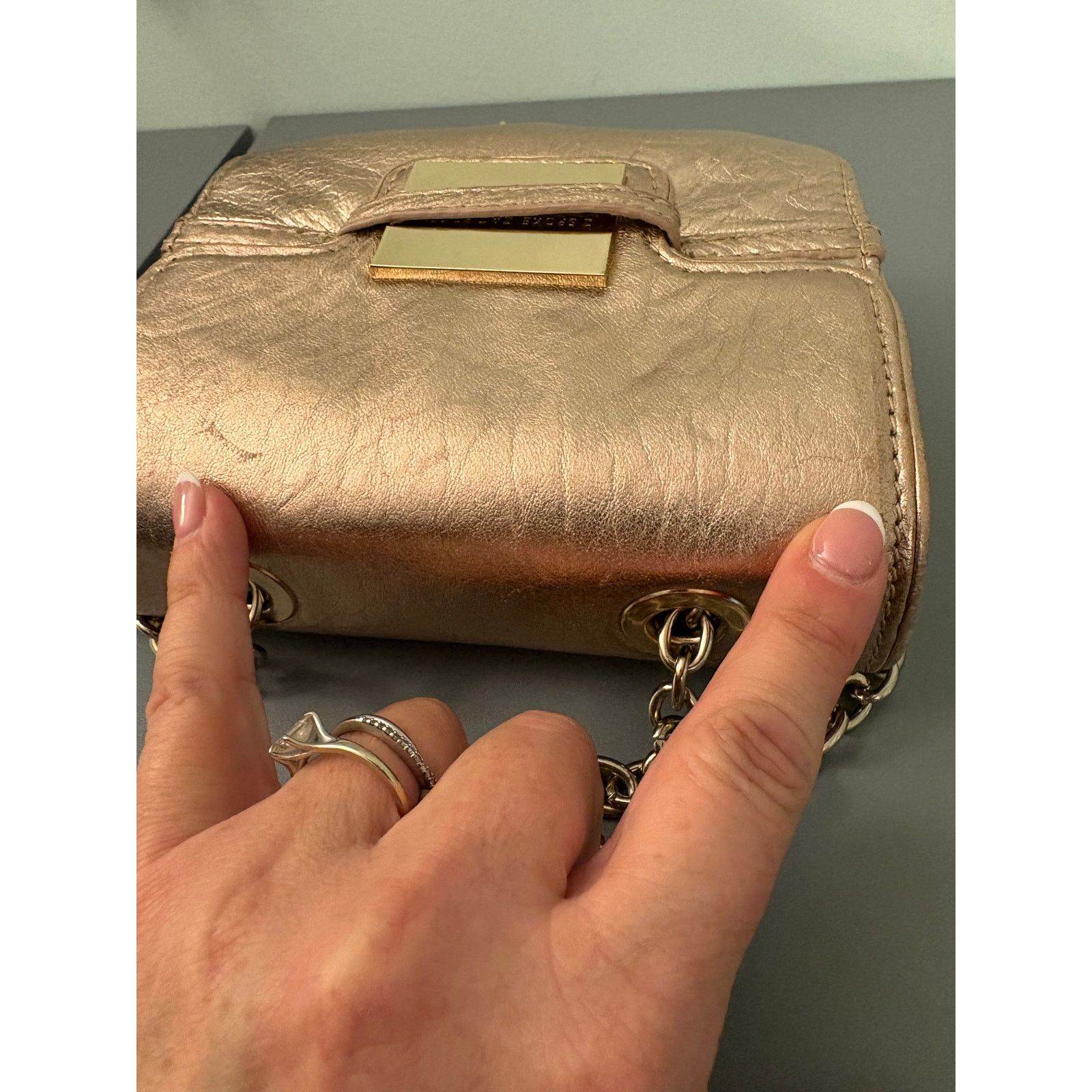 Zac Posen Zac Posen Copper Metallic Crossbody. Size ONE SIZE - 4 Thumbnail