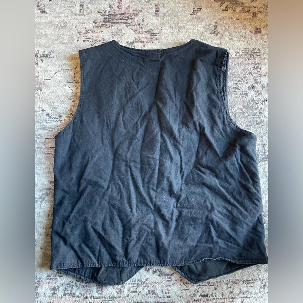 Designer Vintage Chams Any Way Collection Wool Vest Size US L / EU 52-54 / 3 - 2 Thumbnail