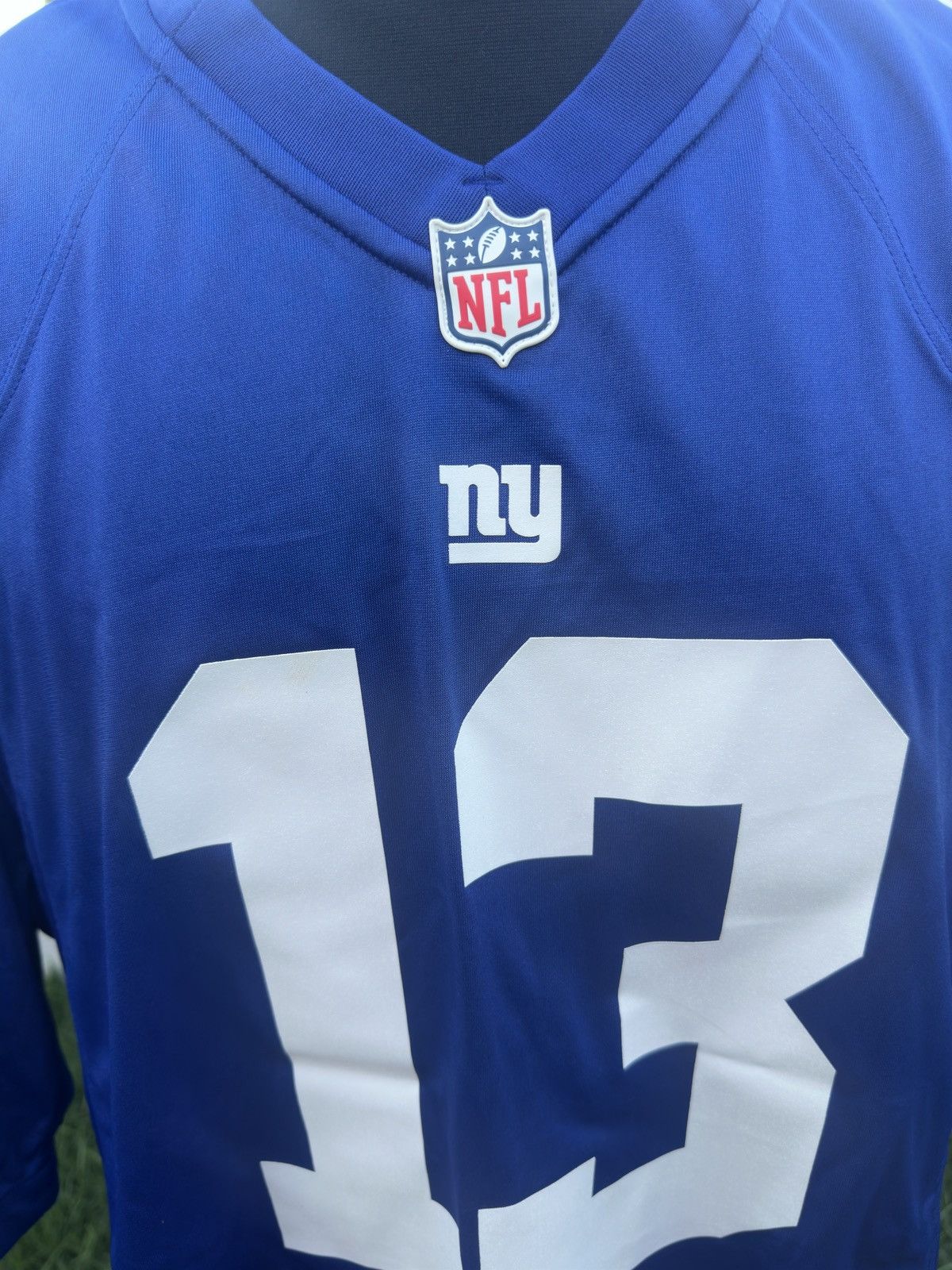 Nike New York Giants Nike Jersey XL On Field Odell Beckham Jr #13 Size US XL / EU 56 / 4 - 3 Thumbnail