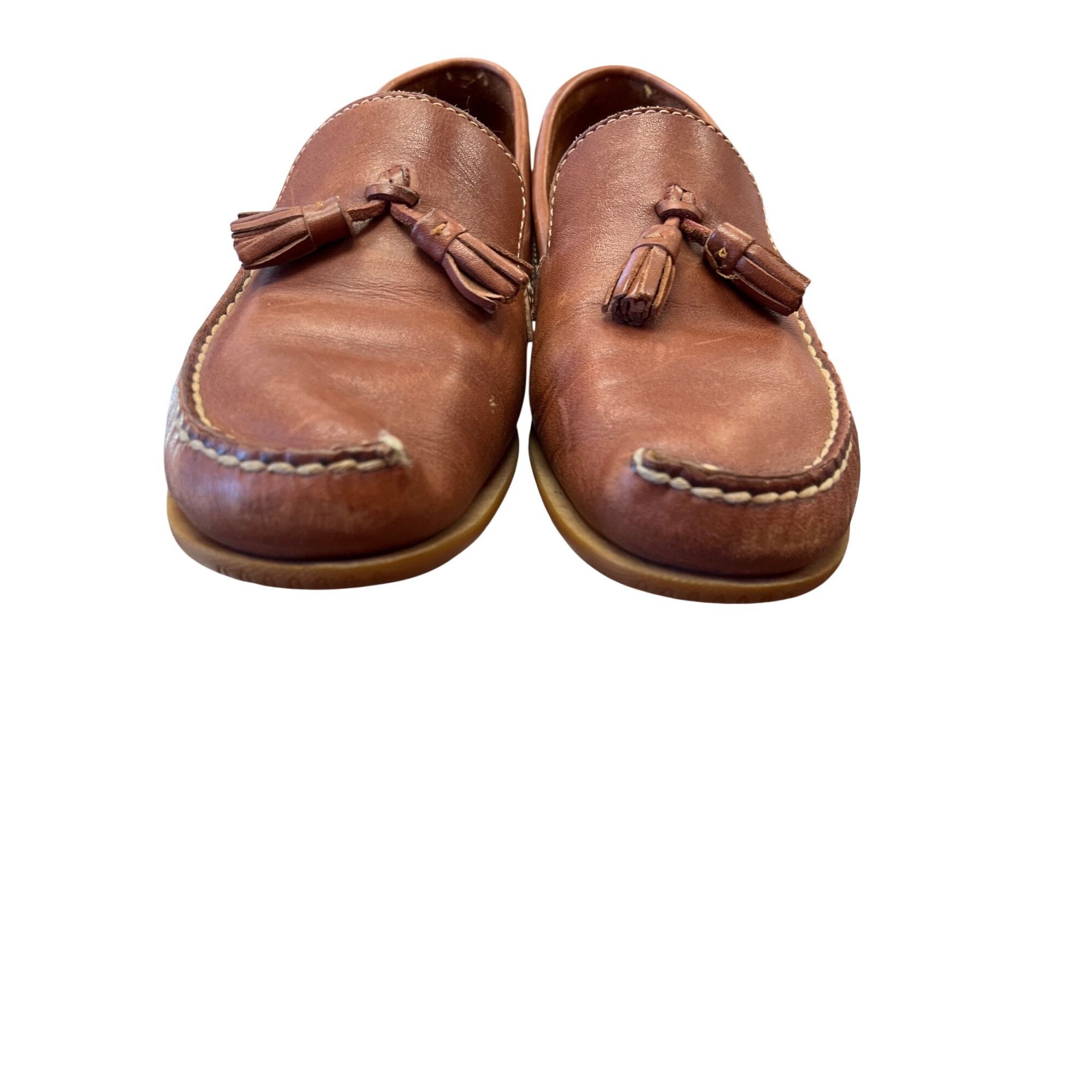 Dexter Shoe Company Dexter wms brown leather handmade dress casual loafers sz 8M Size US 8 / IT 38 - 11 Thumbnail