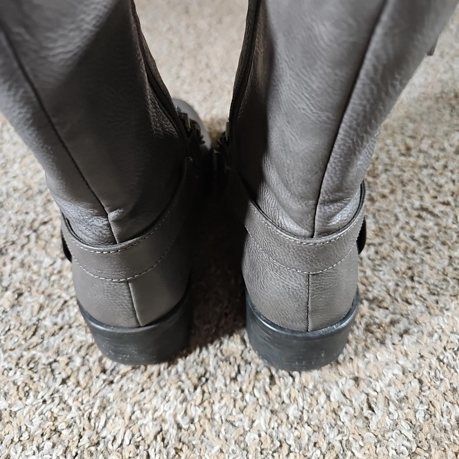 Kohl's Kohls Marnismoke Boots Womens Sz 6 Chained Zipper Sides Size US 6 / IT 36 - 7 Thumbnail
