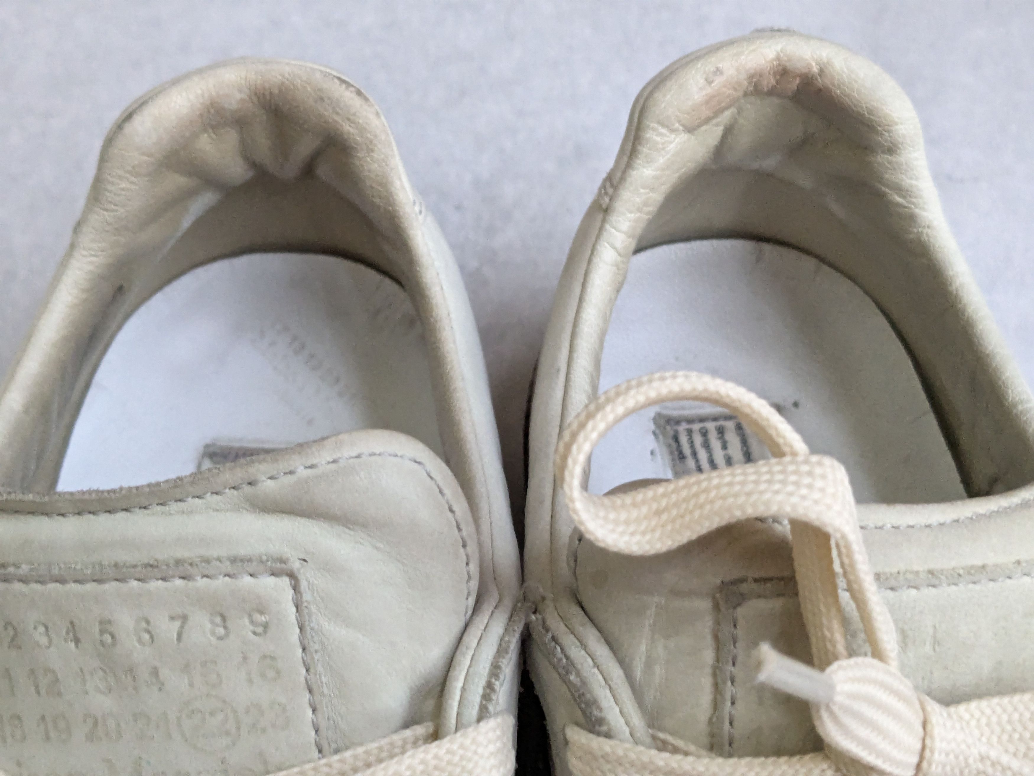 Maison Margiela Maison Margiela Replica GAT Paint Splatter 9 42 Low Tops Gum Size US 9 / EU 42 - 7 Thumbnail