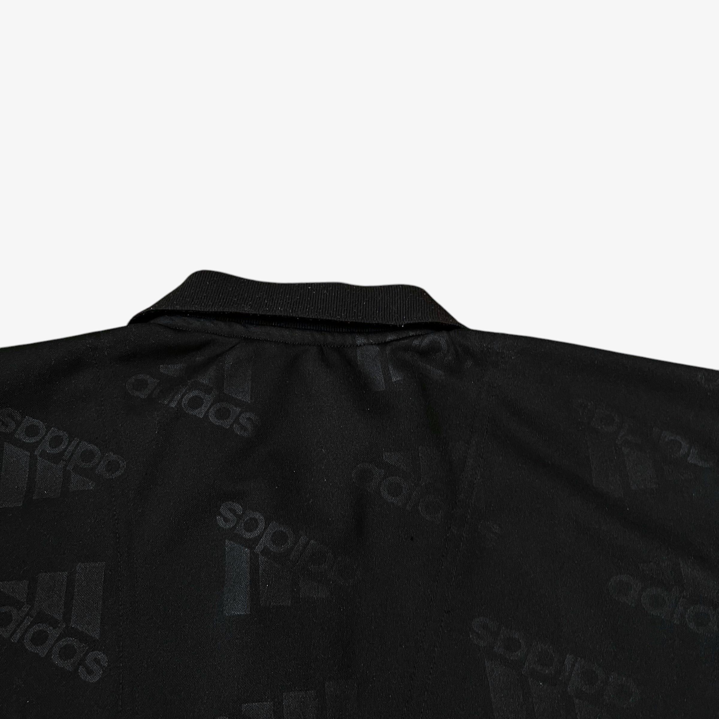 Adidas Vintage 90s Men's Adidas Embossed Spell Out Jersey Size US L / EU 52-54 / 3 - 5 Thumbnail