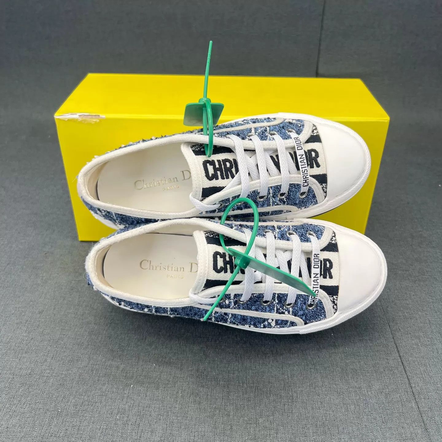 Dior DIOR Walk'n'Dior Platform Blue/White 35.5 Like New Size US 5 / IT 35 - 4 Thumbnail
