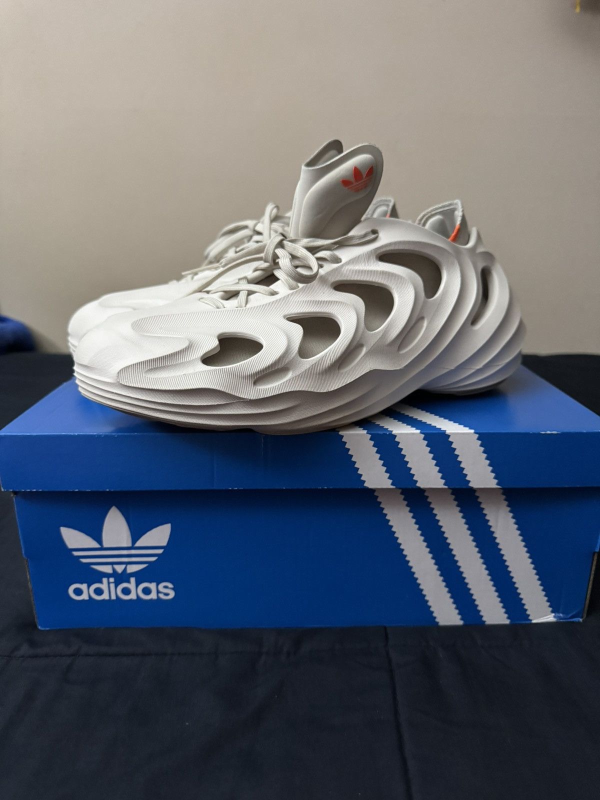 Adidas Adifom Q - Off White - USED! Size US 11 / EU 44 - 1 Thumbnail