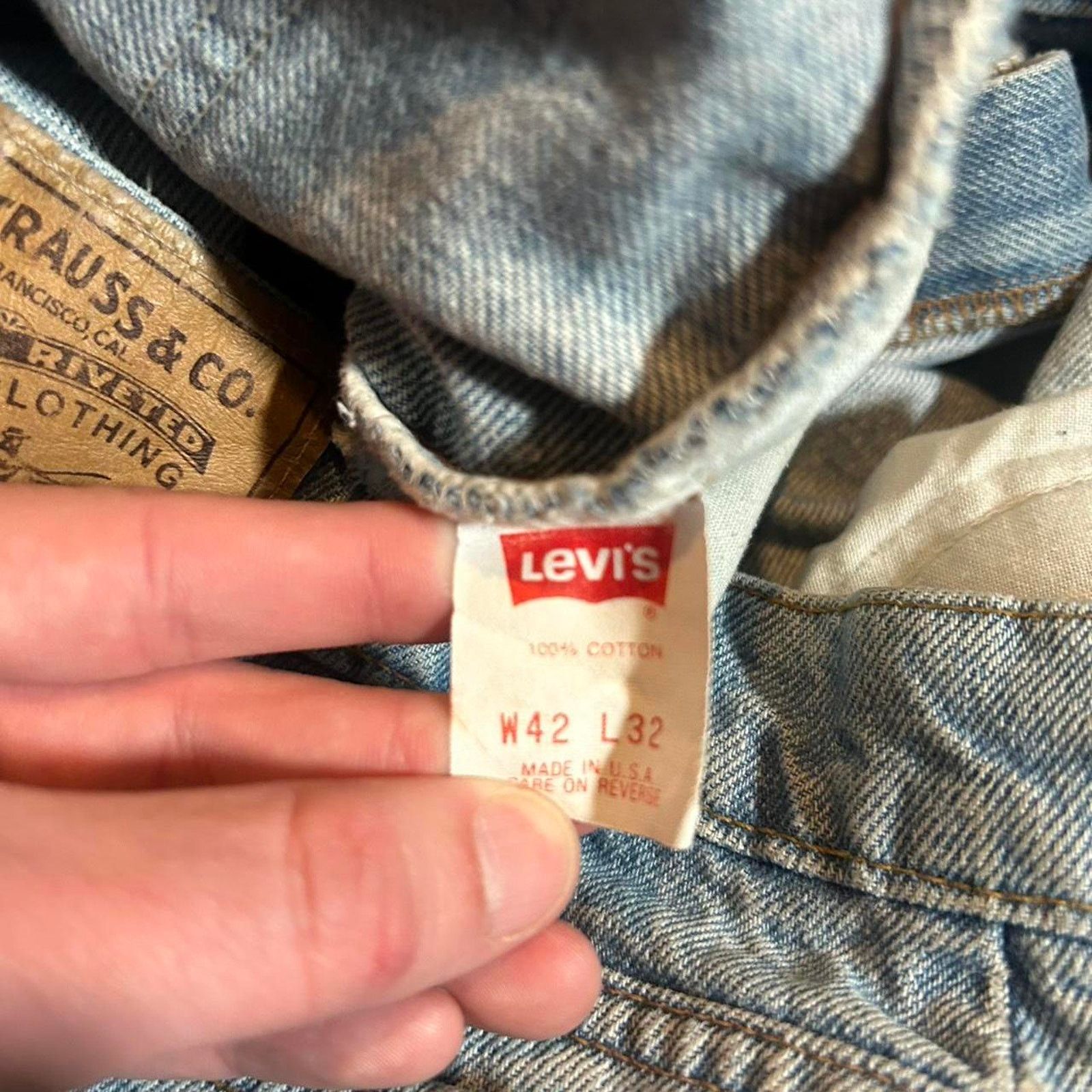 Levi's 90s levis orange tab 550 Size US 40 / EU 56 - 4 Thumbnail