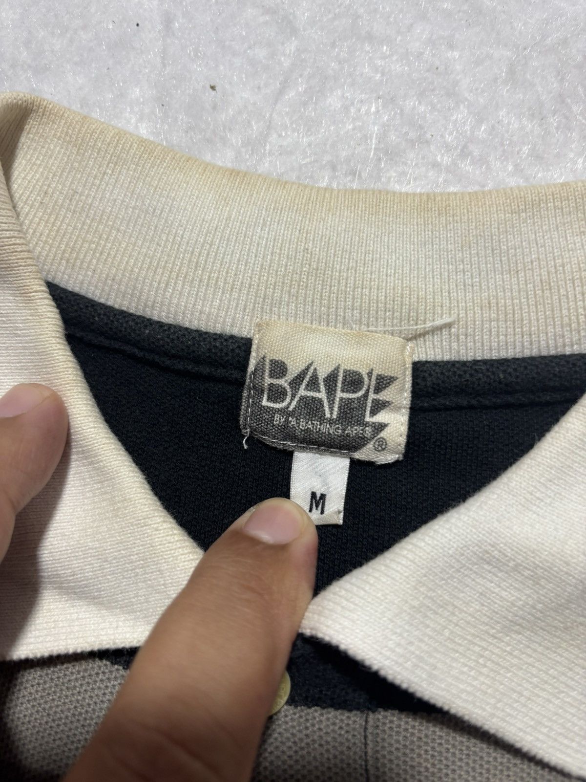 Bape Bape Polo Shirt Size US M / EU 48-50 / 2 - 3 Thumbnail