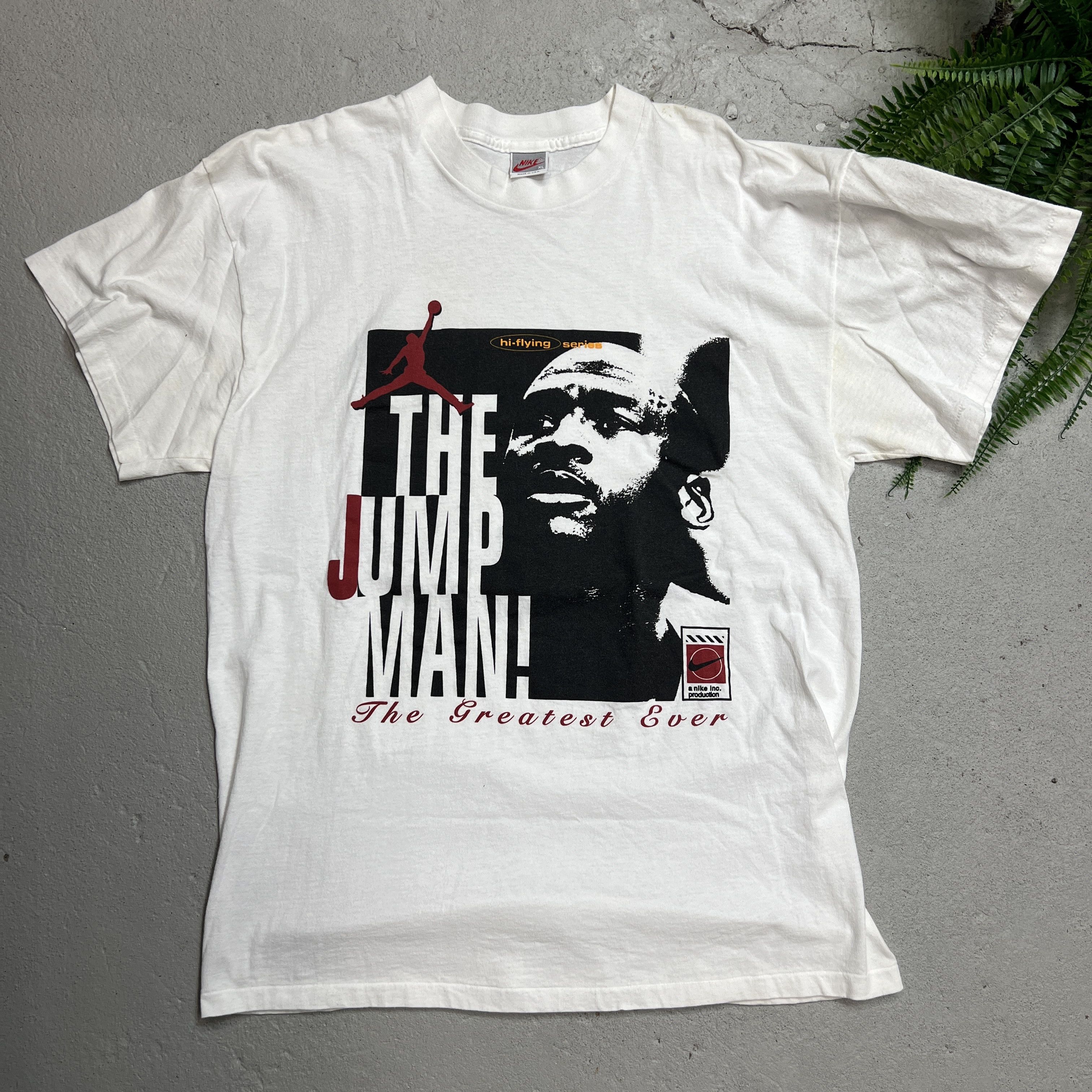 Jordan Brand × Nike Nike Jordan the Jump Man High Flying Series Promo Tee Size US XL / EU 56 / 4 - 2 Thumbnail