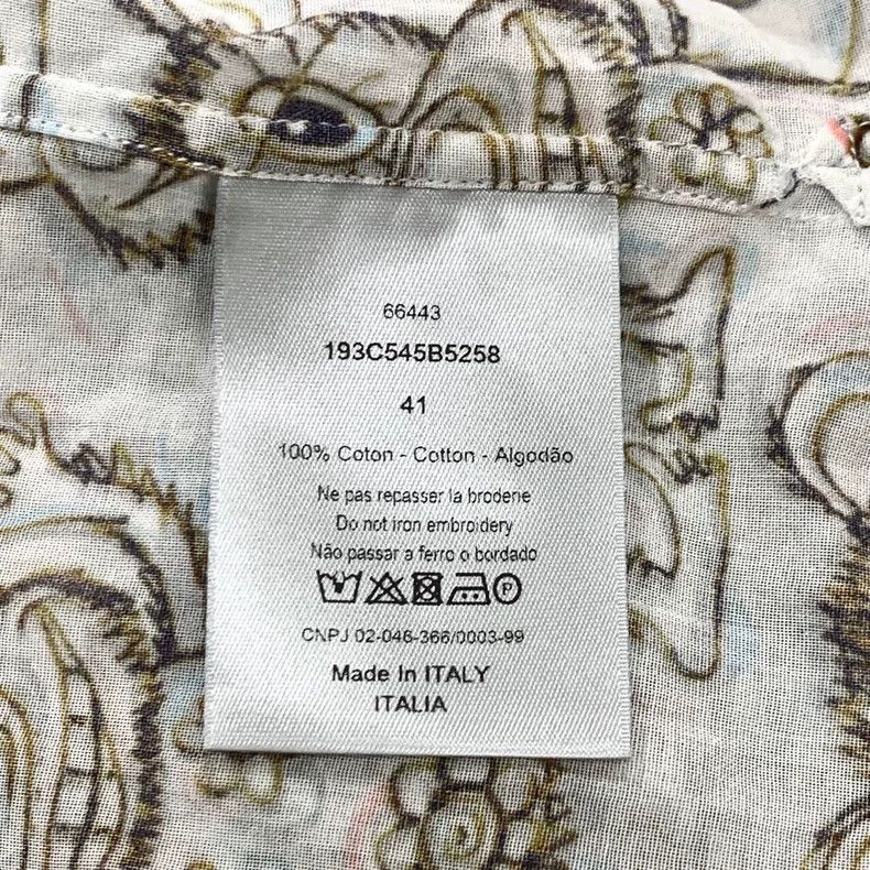 Dior Dior Size 41 Co-branded logo embroidered animal full-print Size US XXS / EU 40 - 7 Thumbnail