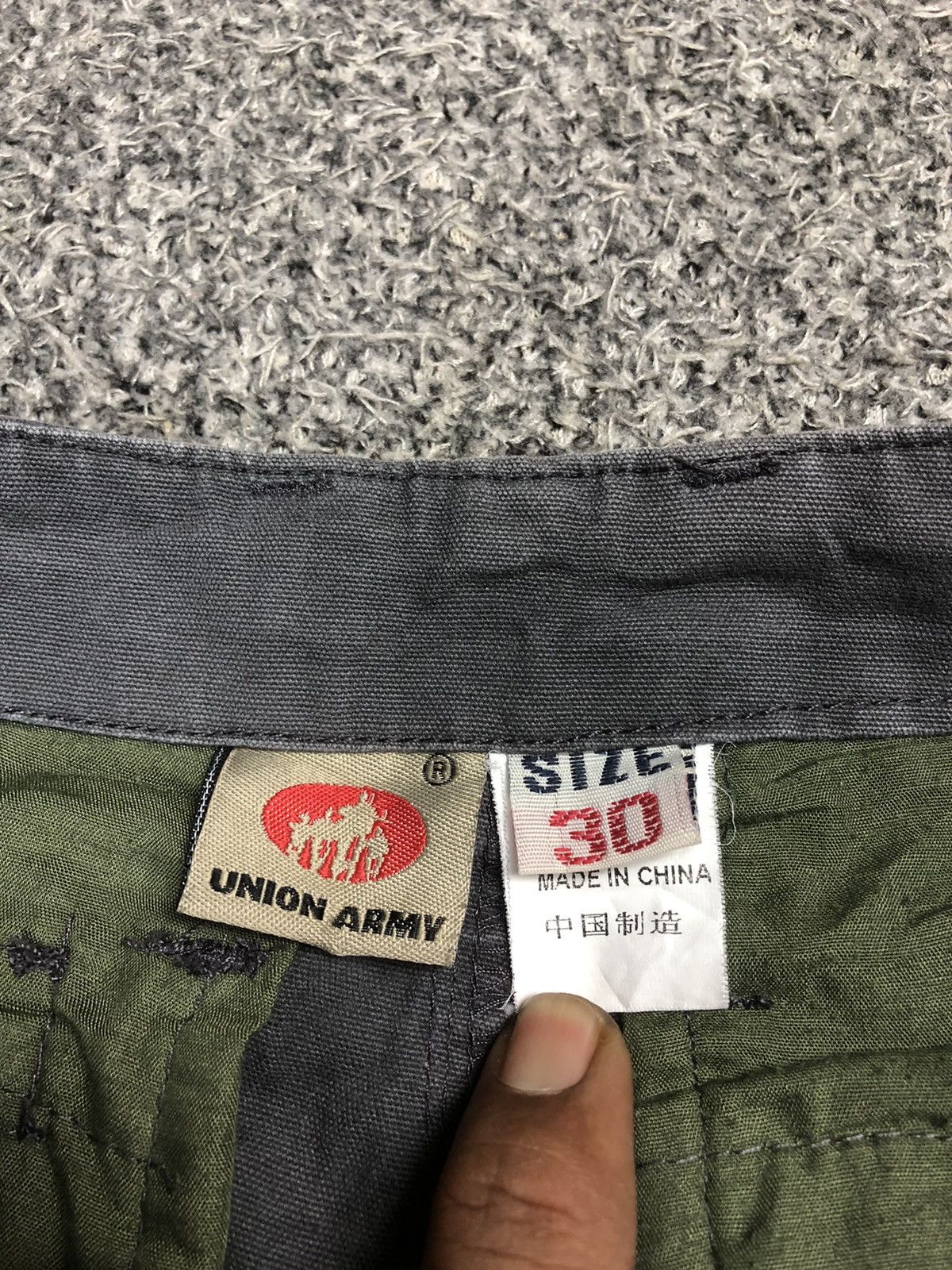 Carhartt × Japanese Brand × Vintage Vintage Distressed Japanese Brands Union Army Tactical Pants Size US 30 / EU 46 - 24 Thumbnail