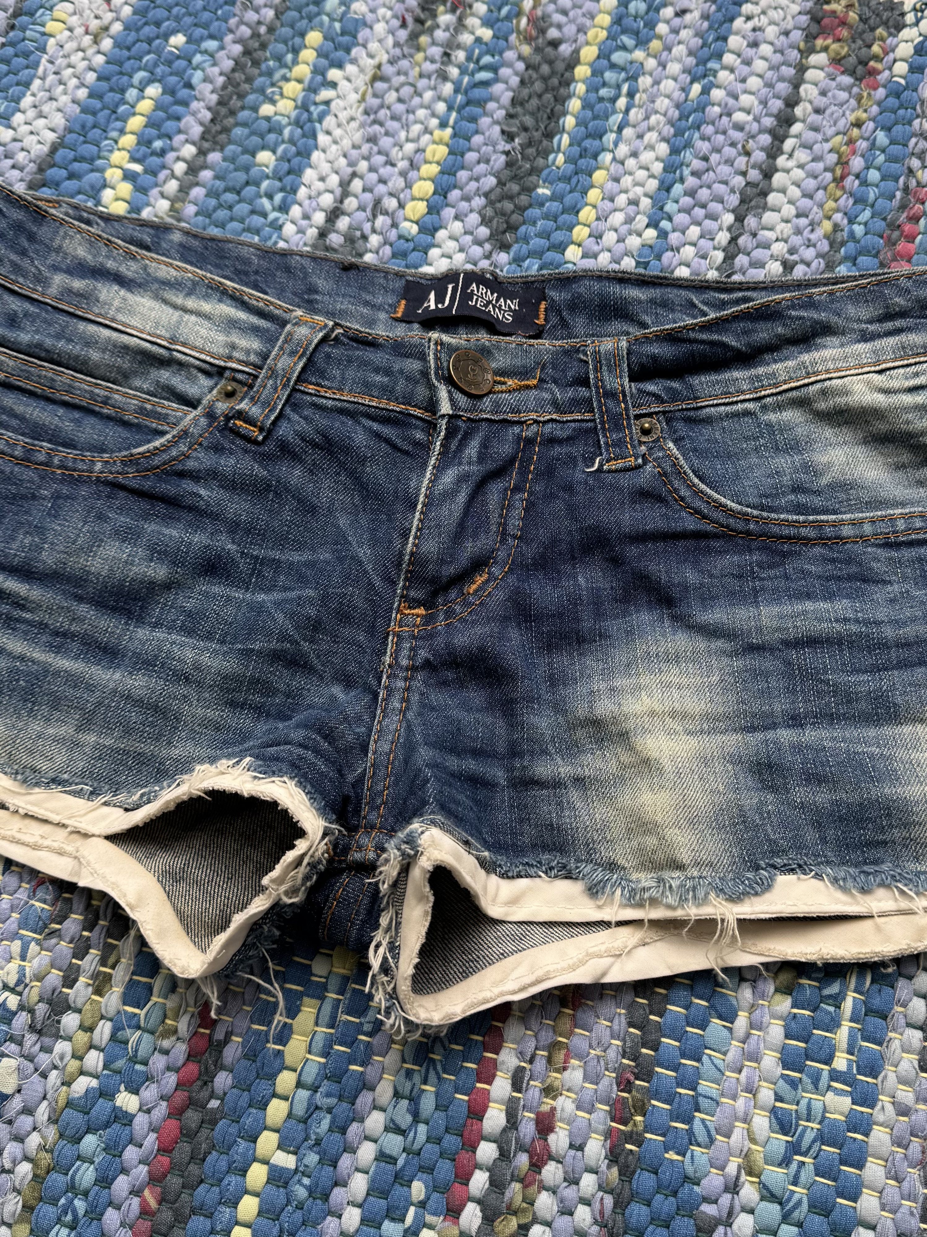 Vintage Vintage Denim Shorts A8D15(V8) Size 27" / US 4 / IT 40 - 4 Thumbnail