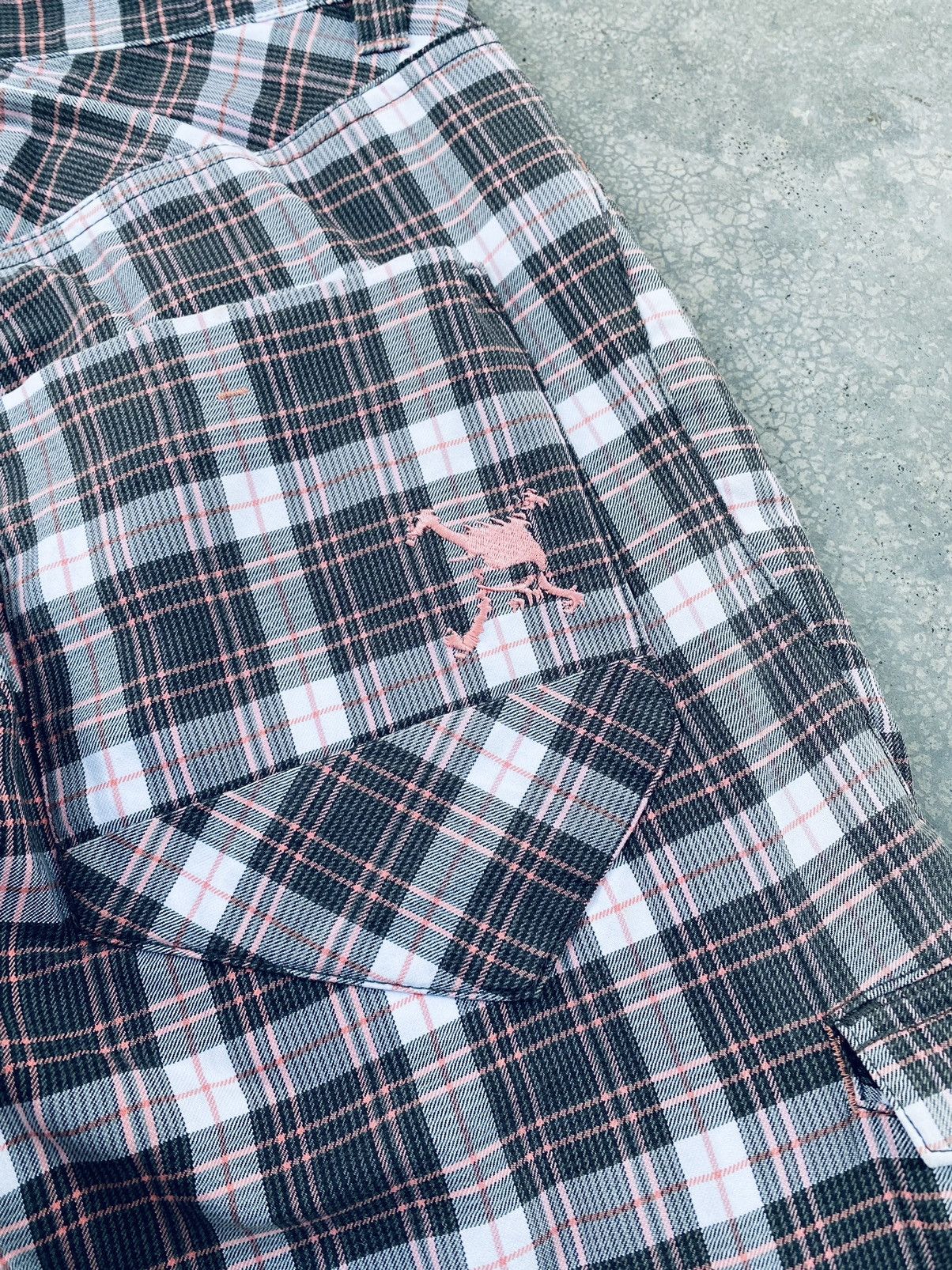 Oakley Vintage Oakley Plaid Cargo Pants Size US 30 / EU 46 - 9 Thumbnail