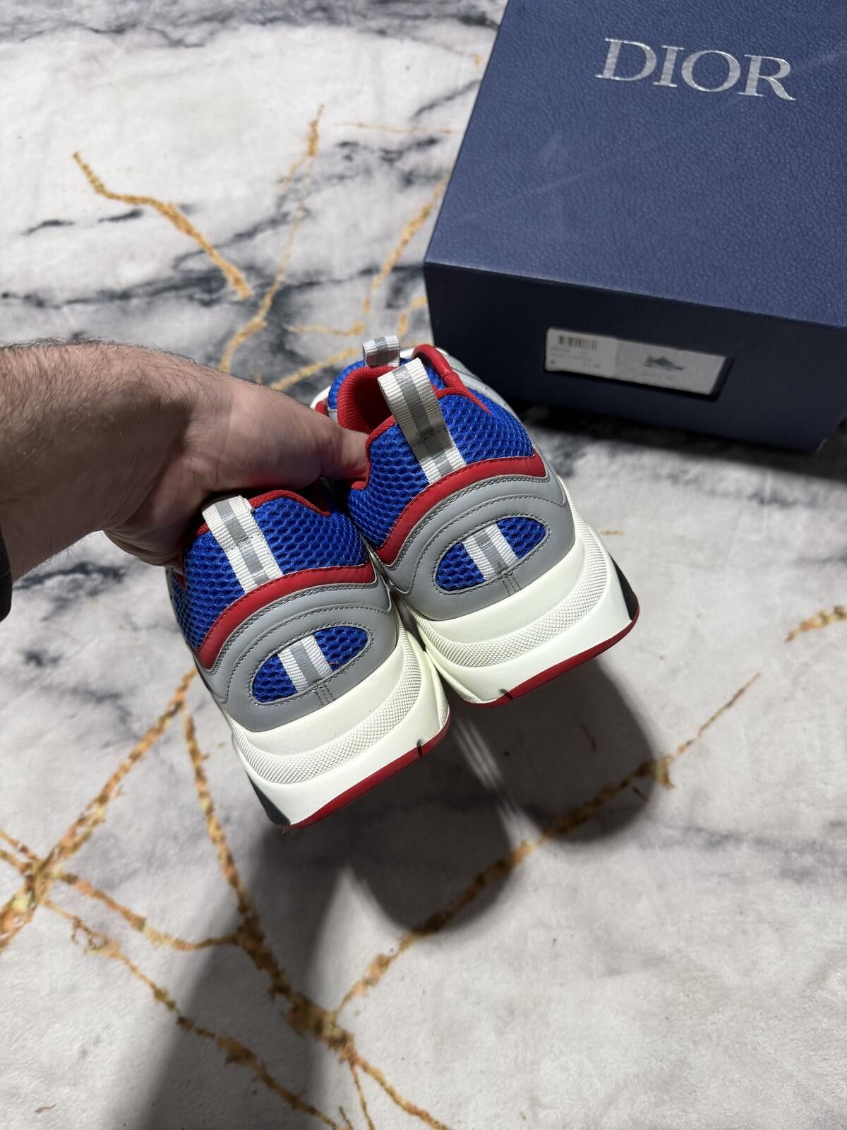 Dior Dior B22 Red Blue White - Sz9US Size US 9 / EU 42 - 5 Thumbnail