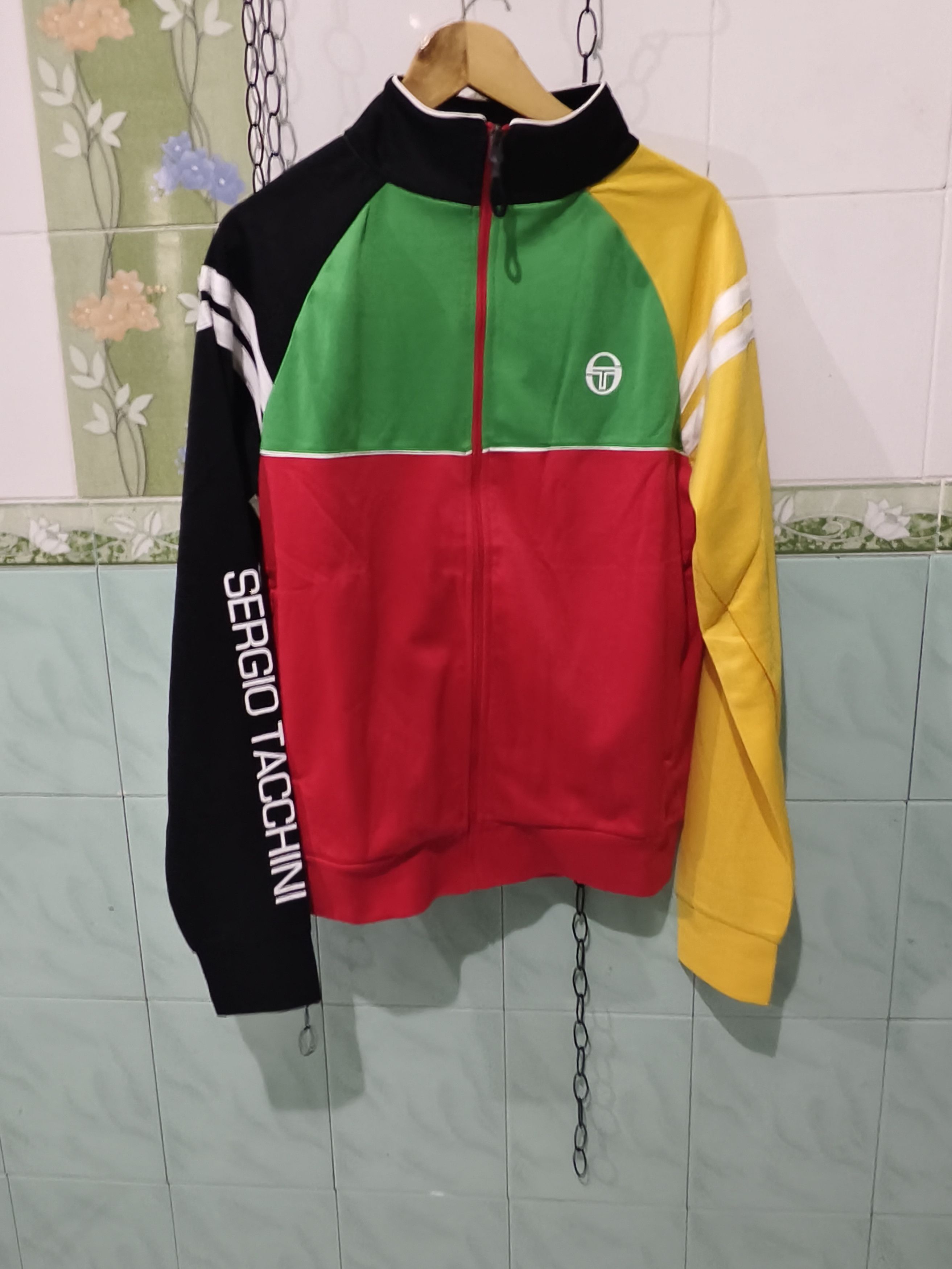 Sergio Tacchini Sergio tacchini tracktop brooklyn ss8d3040b Size US XL / EU 56 / 4 - 1 Thumbnail