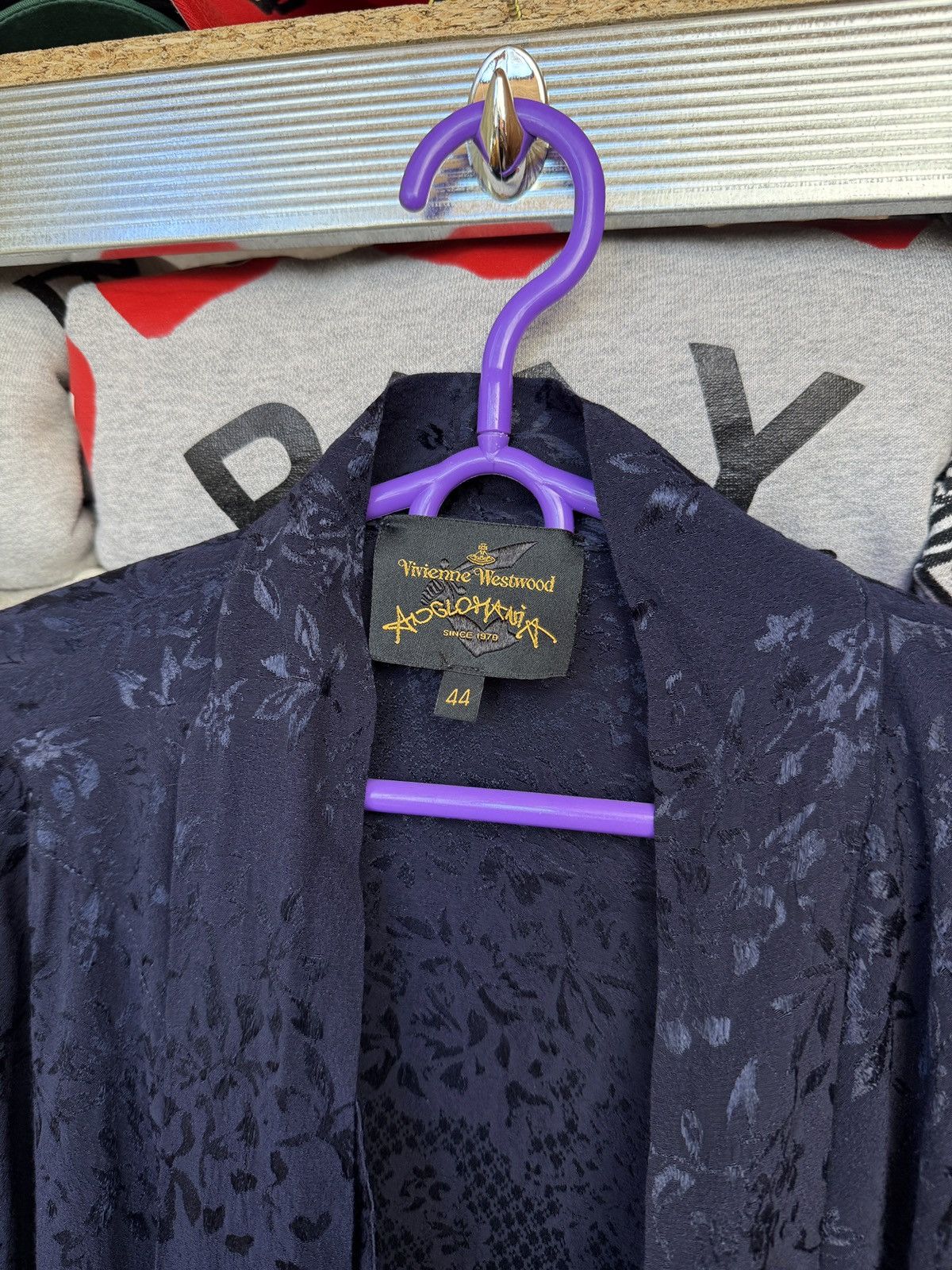 Vivienne Westwood Vivienne Westwood Anglomania Vintage Blue Shirt Blouse 44 Size M / US 6-8 / IT 42-44 - 11 Thumbnail