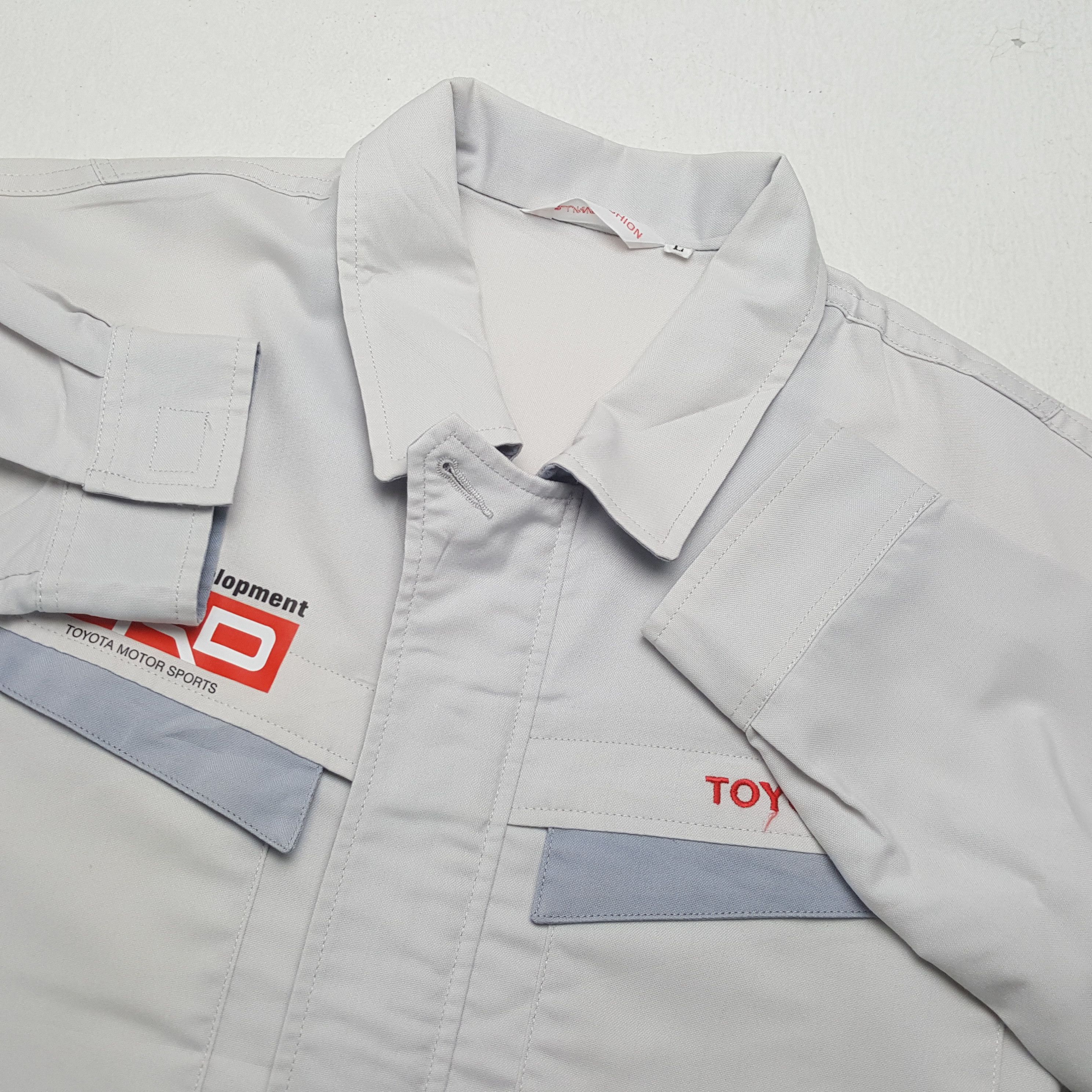 Japanese Brand × Vintage Vintage TRD TOYOTA MOTORSPORT Japanese Racing Custom Jacket Size US M / EU 48-50 / 2 - 10 Thumbnail