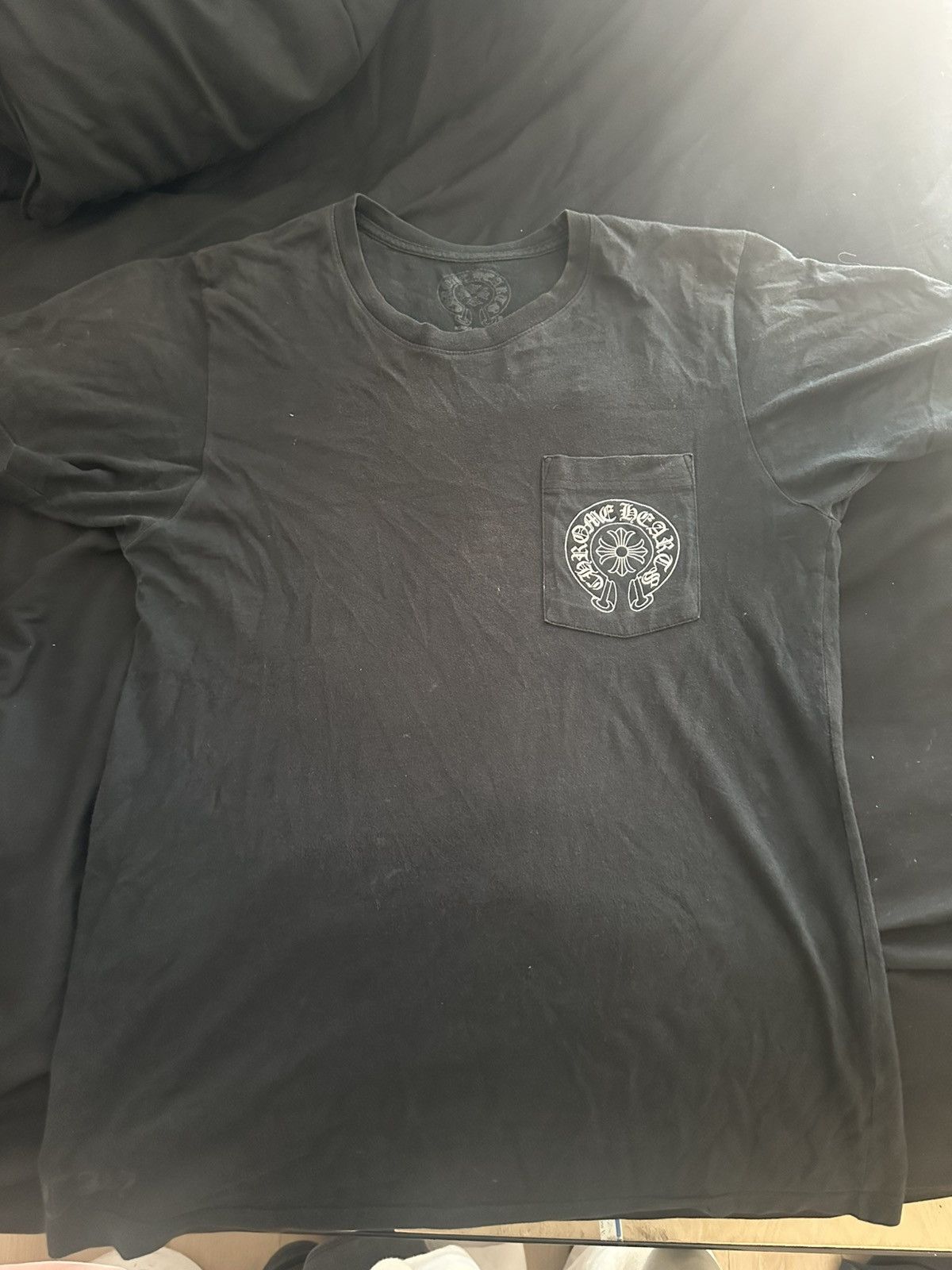 Chrome Hearts Chrome Hearts Black Pocket T-Shirt Size US M / EU 48-50 / 2 - 1 Thumbnail