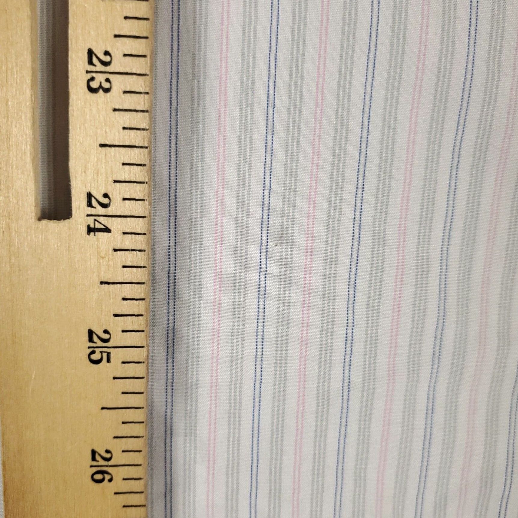 Brooks Brothers VINTAGE Brooks Brothers Dress Shirt Men Size 17 Blue Gray Stripe Long Sleeve French Cuff Business Casual Formal Size 46R - 6 Thumbnail