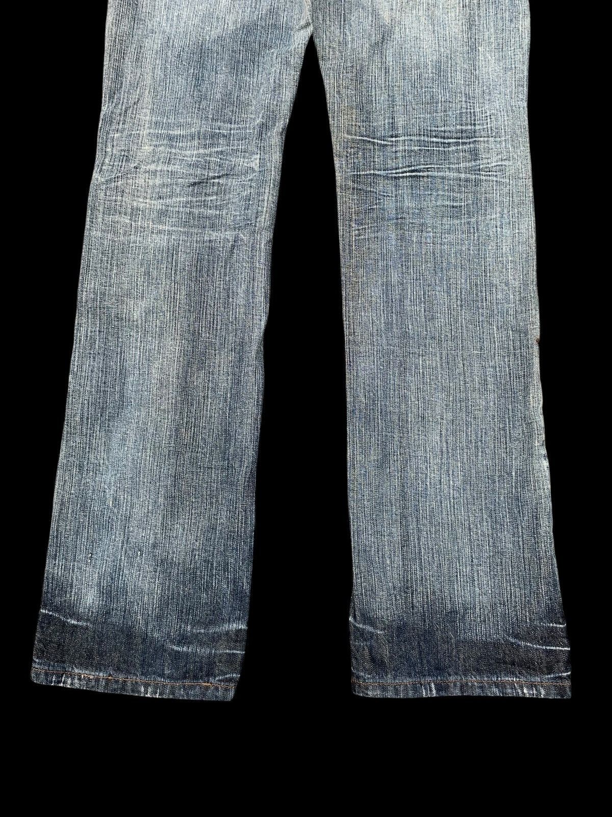 Kapital FLARE💥IN THE ATTIC RUSTY JAPANESE PUNK DISTRESSED DENIM Size US 32 / EU 48 - 8 Thumbnail