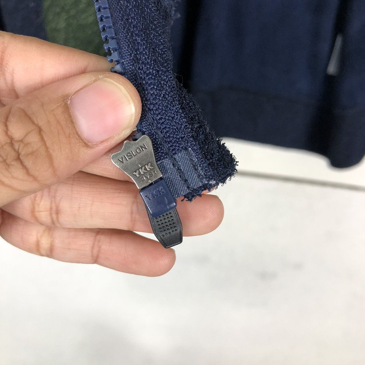 Japanese Brand 🔥Zipper Jacket Oudoor Columbia Hiking Double Colour Size US L / EU 52-54 / 3 - 19 Thumbnail