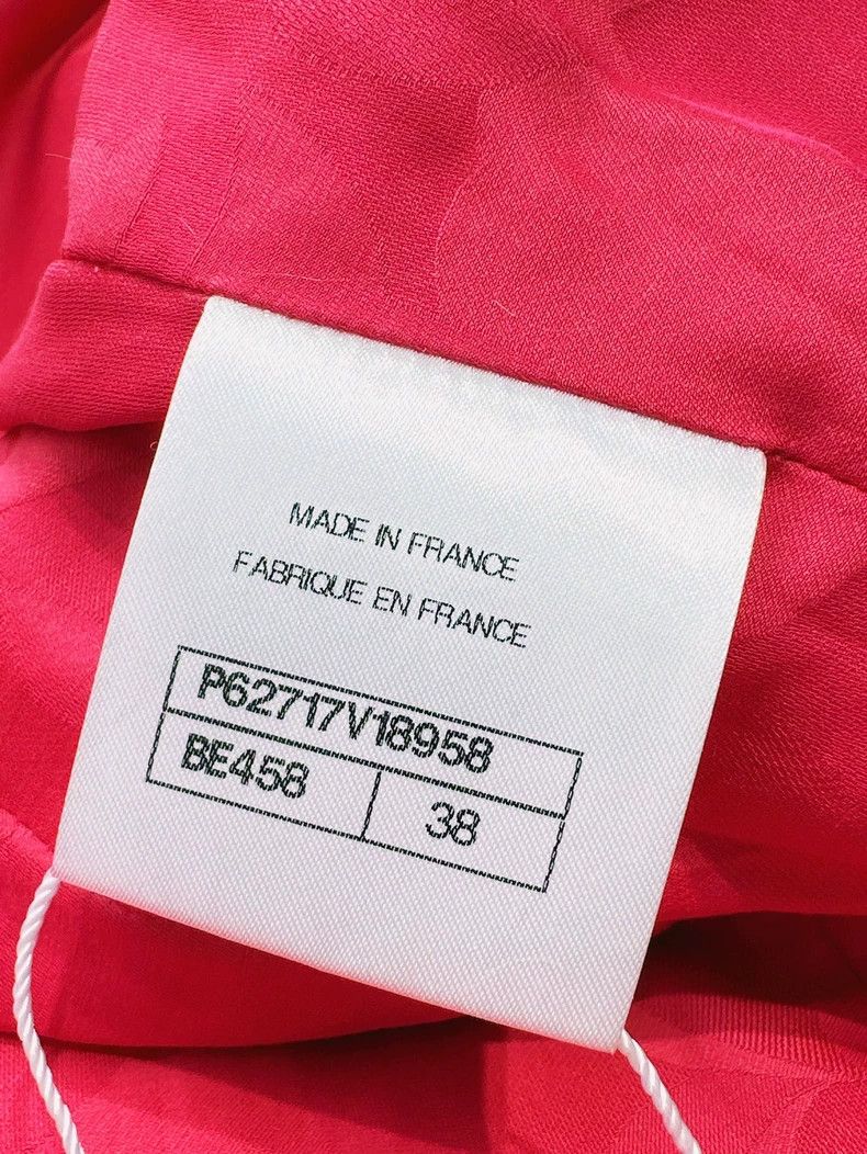 Chanel Chanel 20C early spring series rose red long-sleeved braid Size XS / US 0-2 / IT 36-38 - 5 Thumbnail