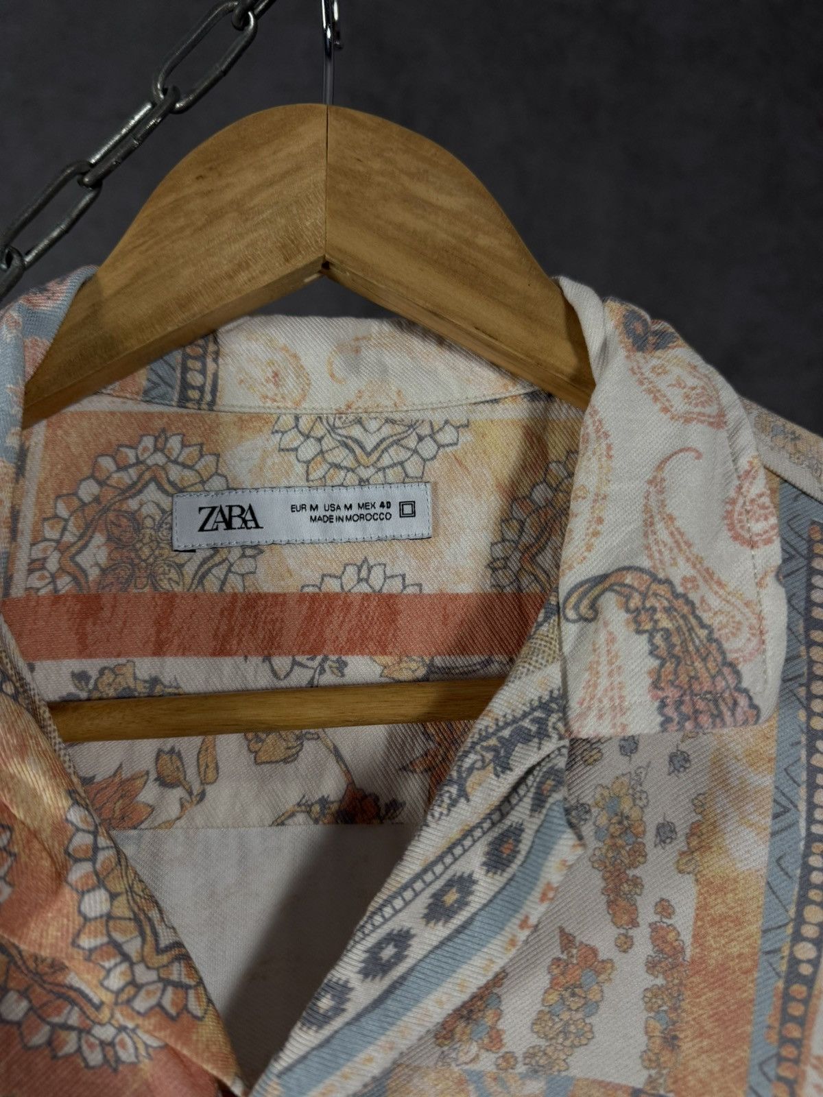 Zara Zara Man art crazy hawaiian shirt Size US M / EU 48-50 / 2 - 4 Thumbnail