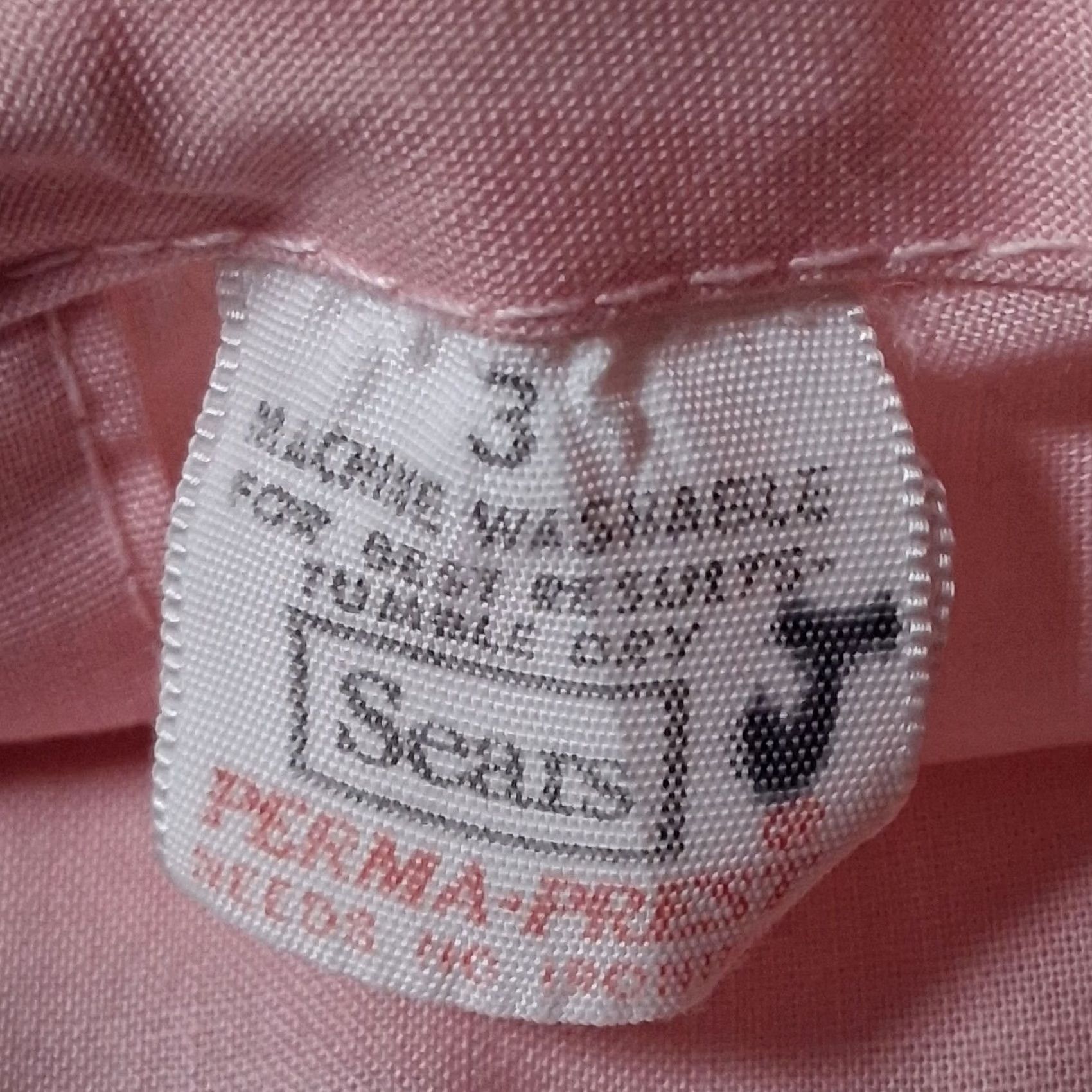 Sears VINTAGE Sears Perma Prest Dress Girls 3T Pink Poof Sleeve Collared READ Dress Girls 3T Pink Poof Sleeve Collared READ Size ONE SIZE - 3 Thumbnail