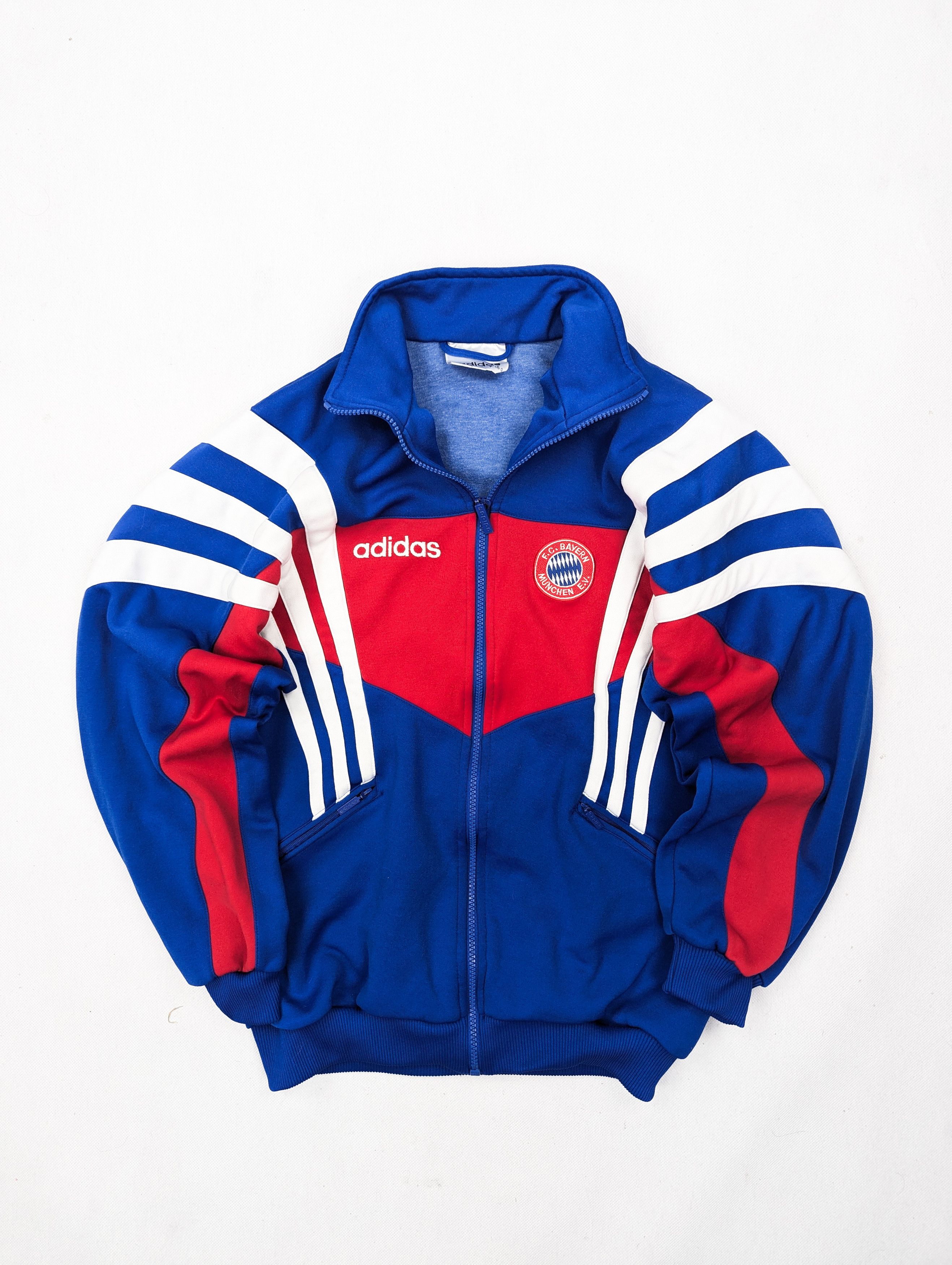 Adidas Adidas Bayern Munchen blue zip sweatshirt S Size US S / EU 44-46 / 1 - 1 Thumbnail
