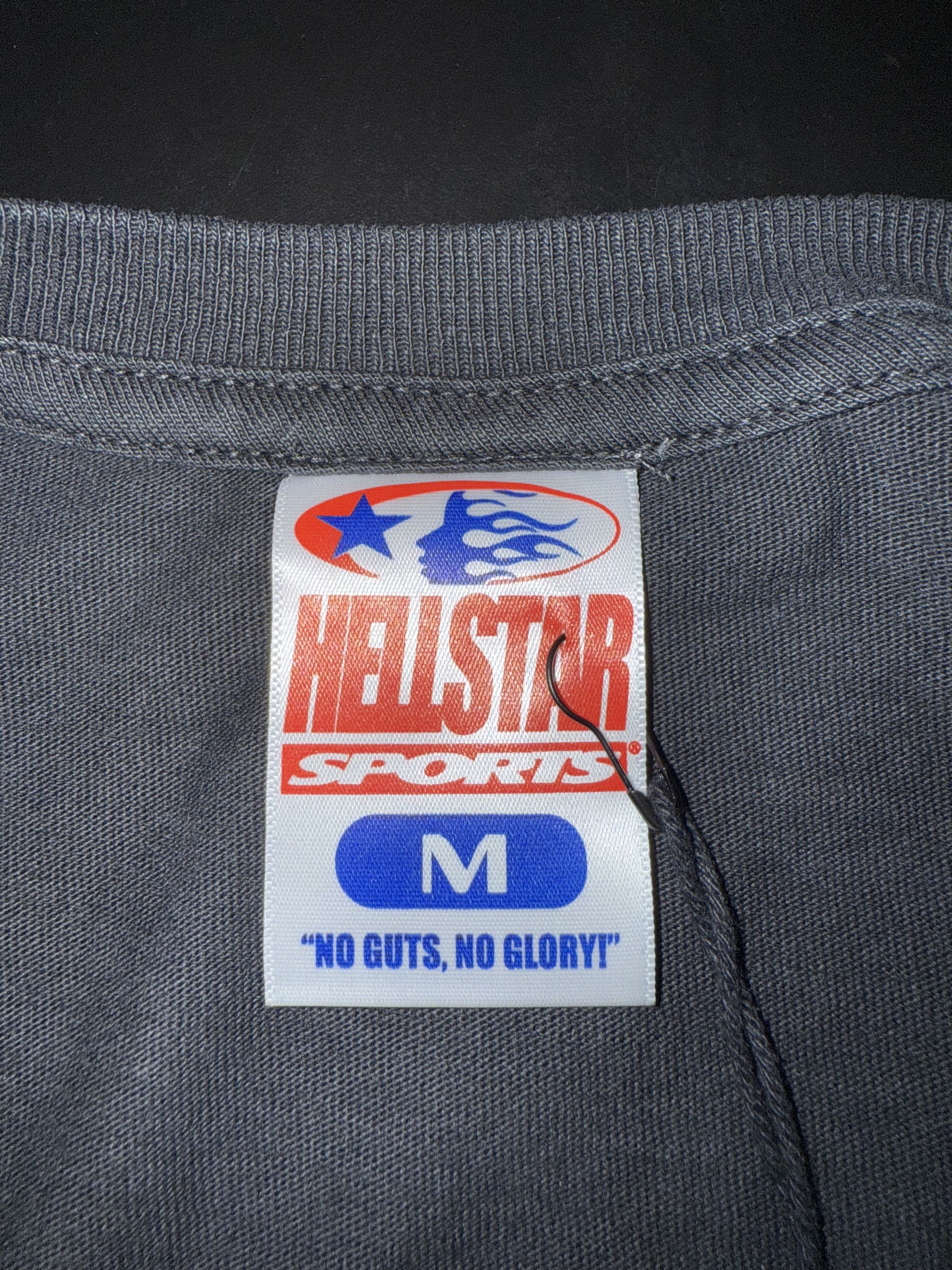 HELLSTAR Hellstar Tee Black Running Man Wings Size US M / EU 48-50 / 2 - 3 Thumbnail