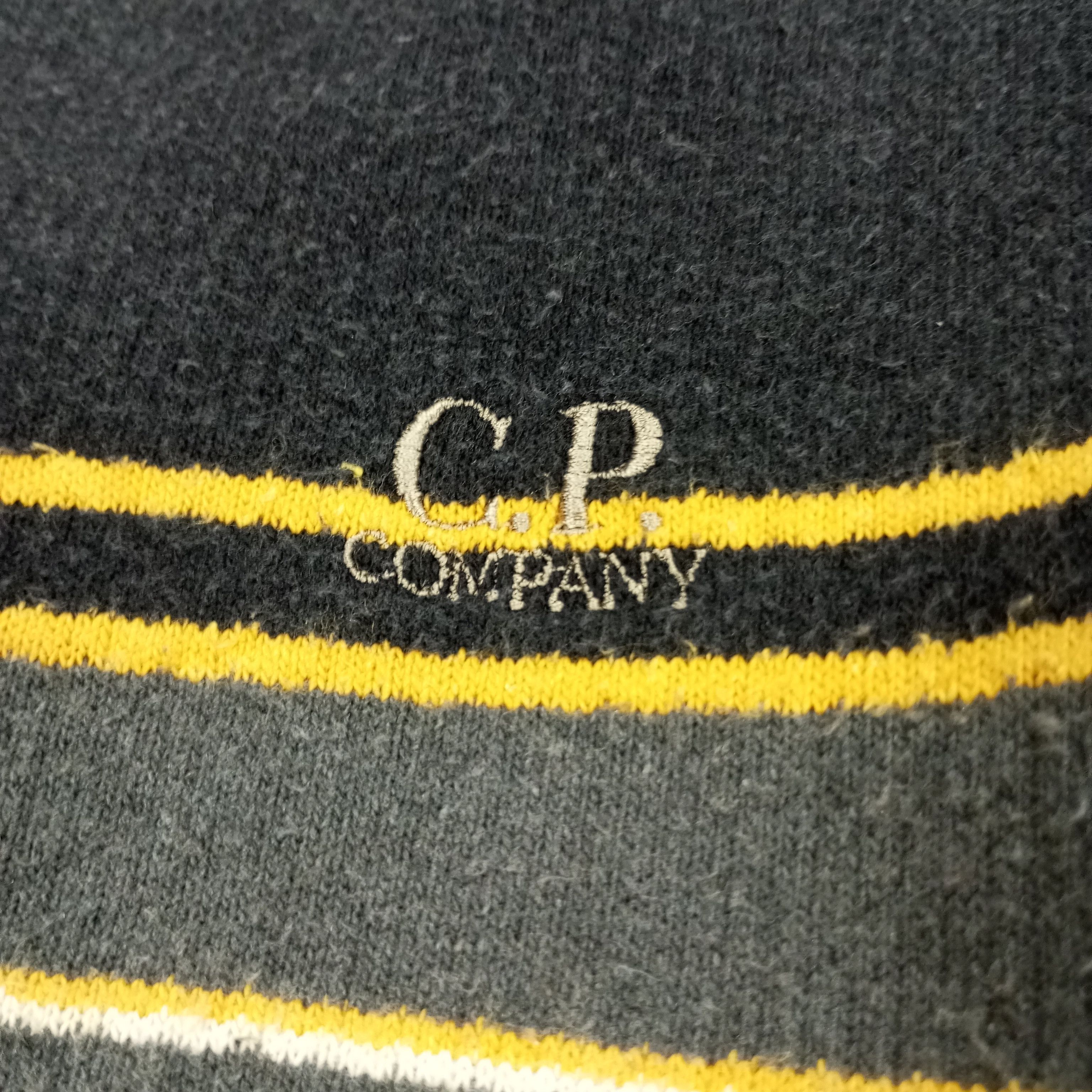 C.P. Company × Vintage CP Company Nice Stripes Design Vintage Sweatshirt Size US M / EU 48-50 / 2 - 11 Thumbnail