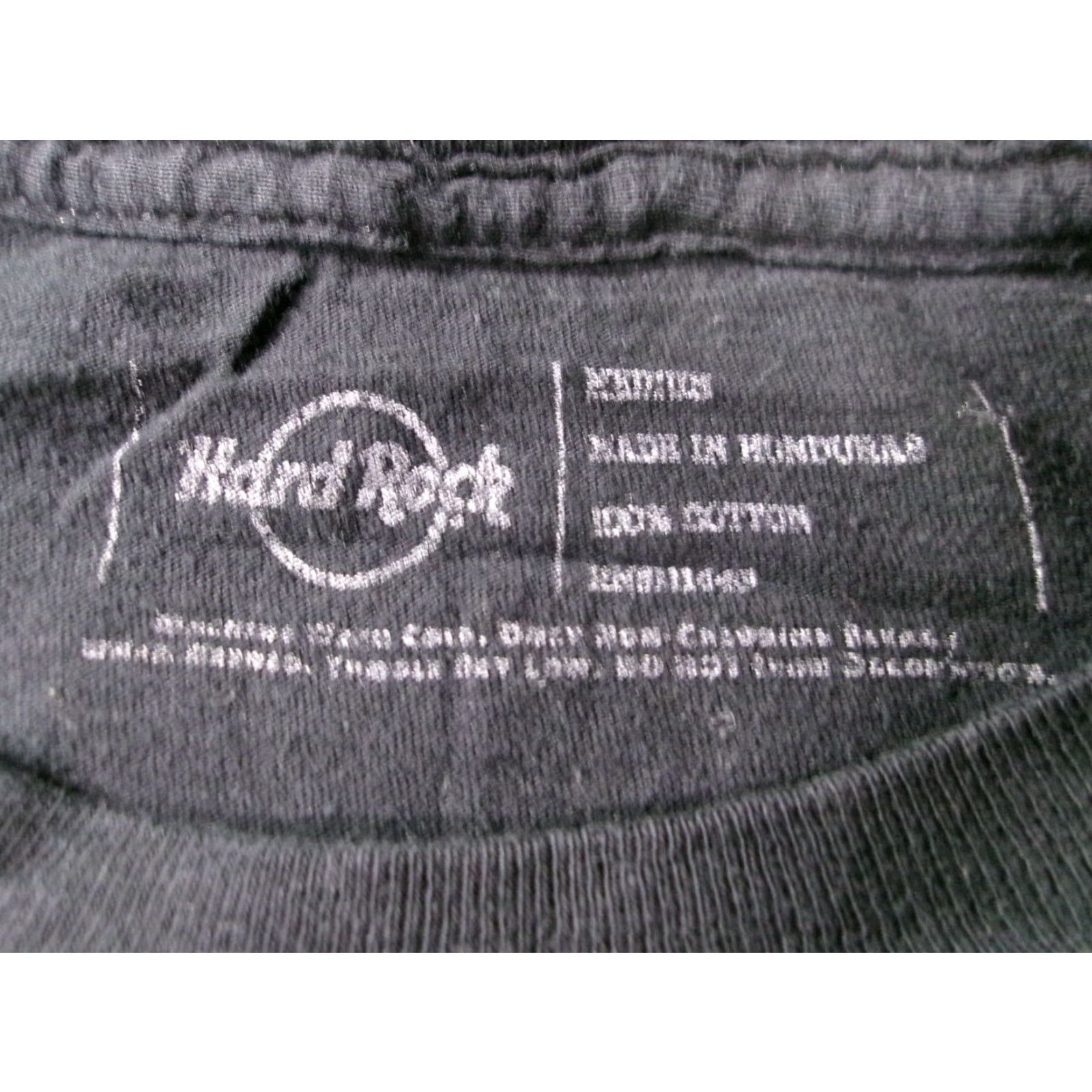 Hard Rock Cafe VINTAGE Hard Rock Shirt Men M Black Graphic Tee 1 Year Anniversary Back Print Size US M / EU 48-50 / 2 - 6 Thumbnail