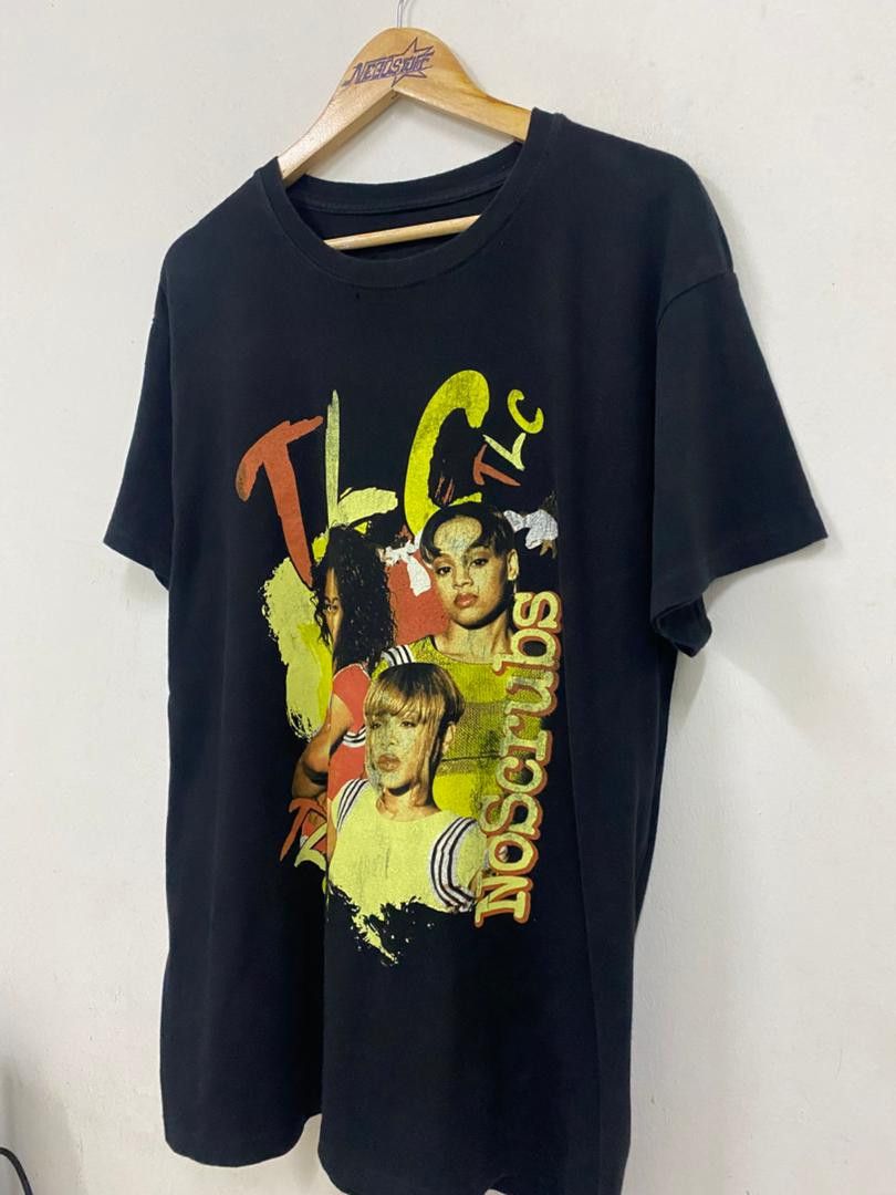 Rap Tees VTG TLC female group rap tees Size US XL / EU 56 / 4 - 4 Thumbnail