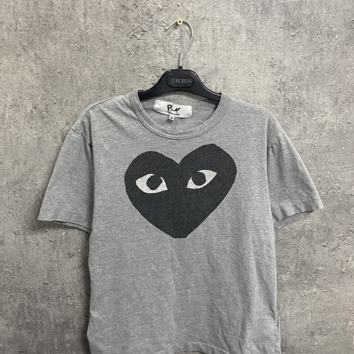 Comme des Garcons PLAY Vintage Play Comme des Garcons T-Shirt Big Heart Y2K Size US M / EU 48-50 / 2 - 4 Thumbnail