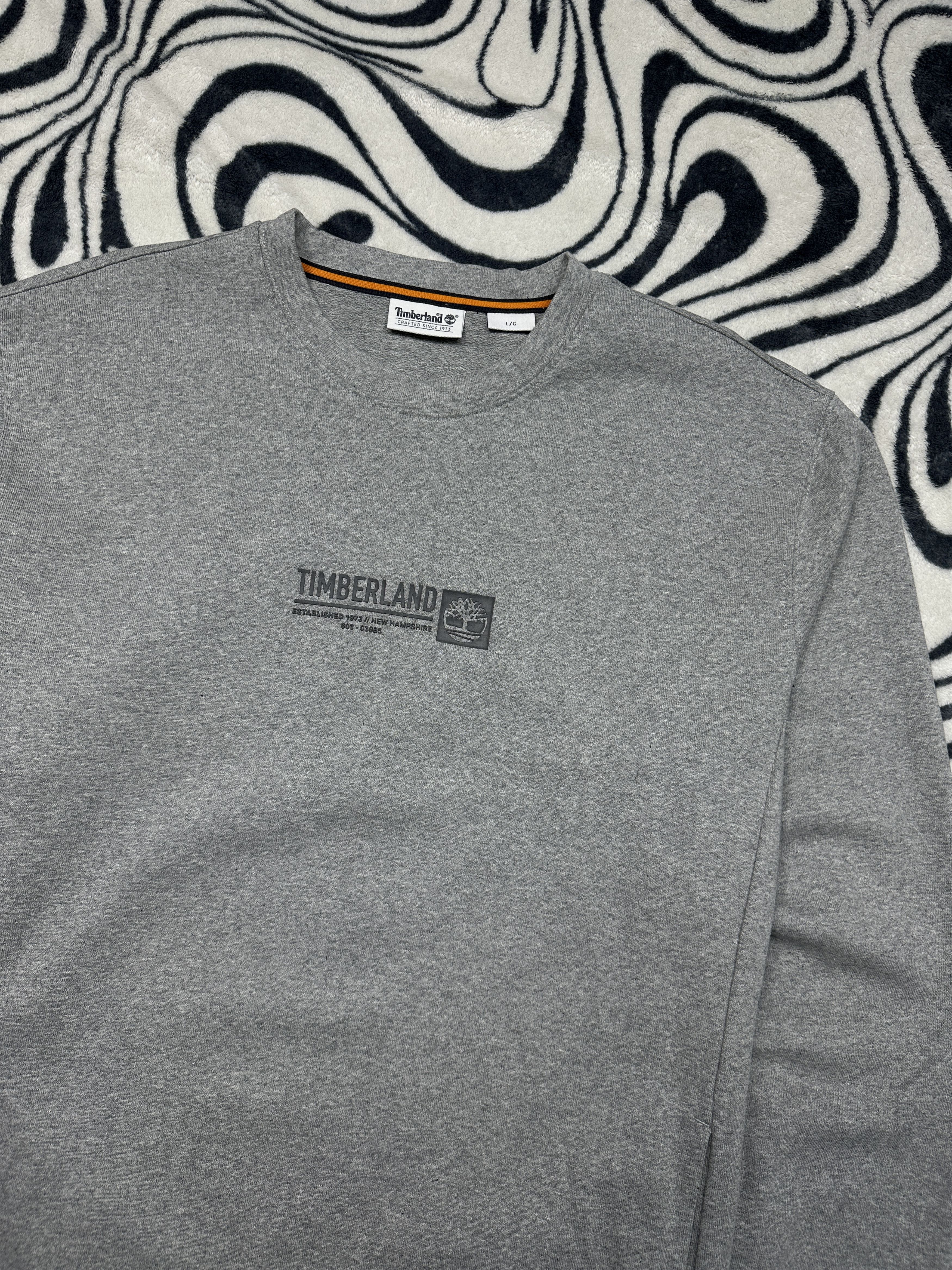 Timberland Timberland Mens Crew Neck Sweatshirt Size US L / EU 52-54 / 3 - 2 Thumbnail