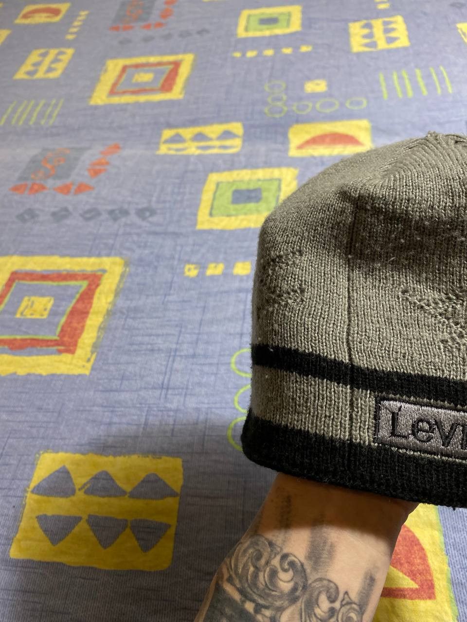 Levi's × Vintage Rare Vintage Cap Levi’s Hat Avant-Garde Style Y2K. Size ONE SIZE - 8 Thumbnail
