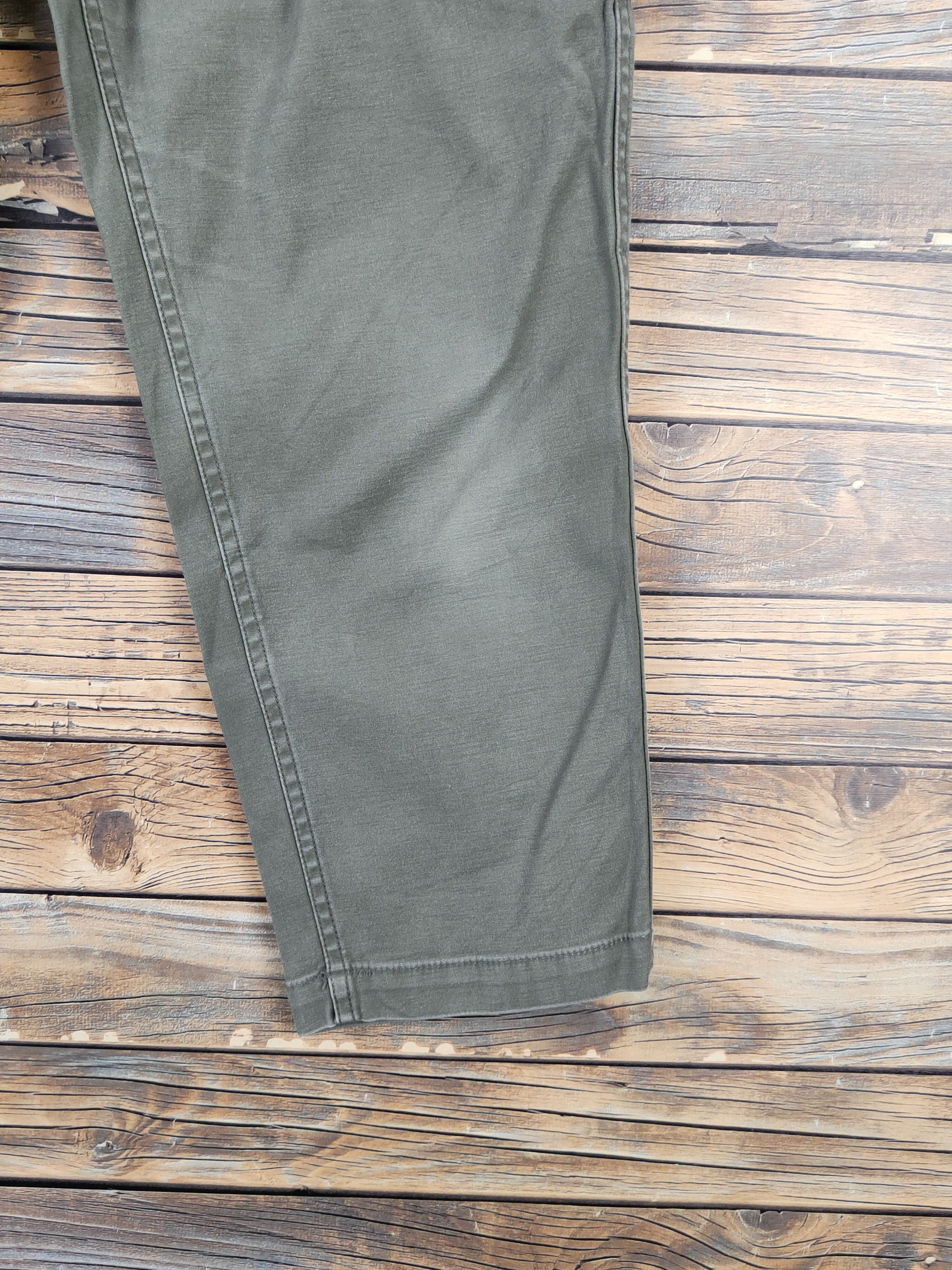 Japanese Brand Niko and... Green Multipocket Tactical Cargo Pants #W1032 Size US 29 - 6 Thumbnail