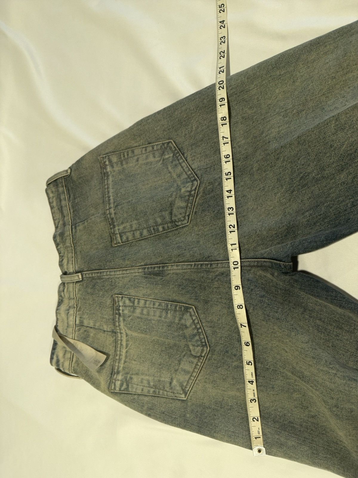 Rick Owens Rick Owens Bolans Faded Wide-Leg Jeans. 28 Size US 28 / EU 44 - 10 Thumbnail
