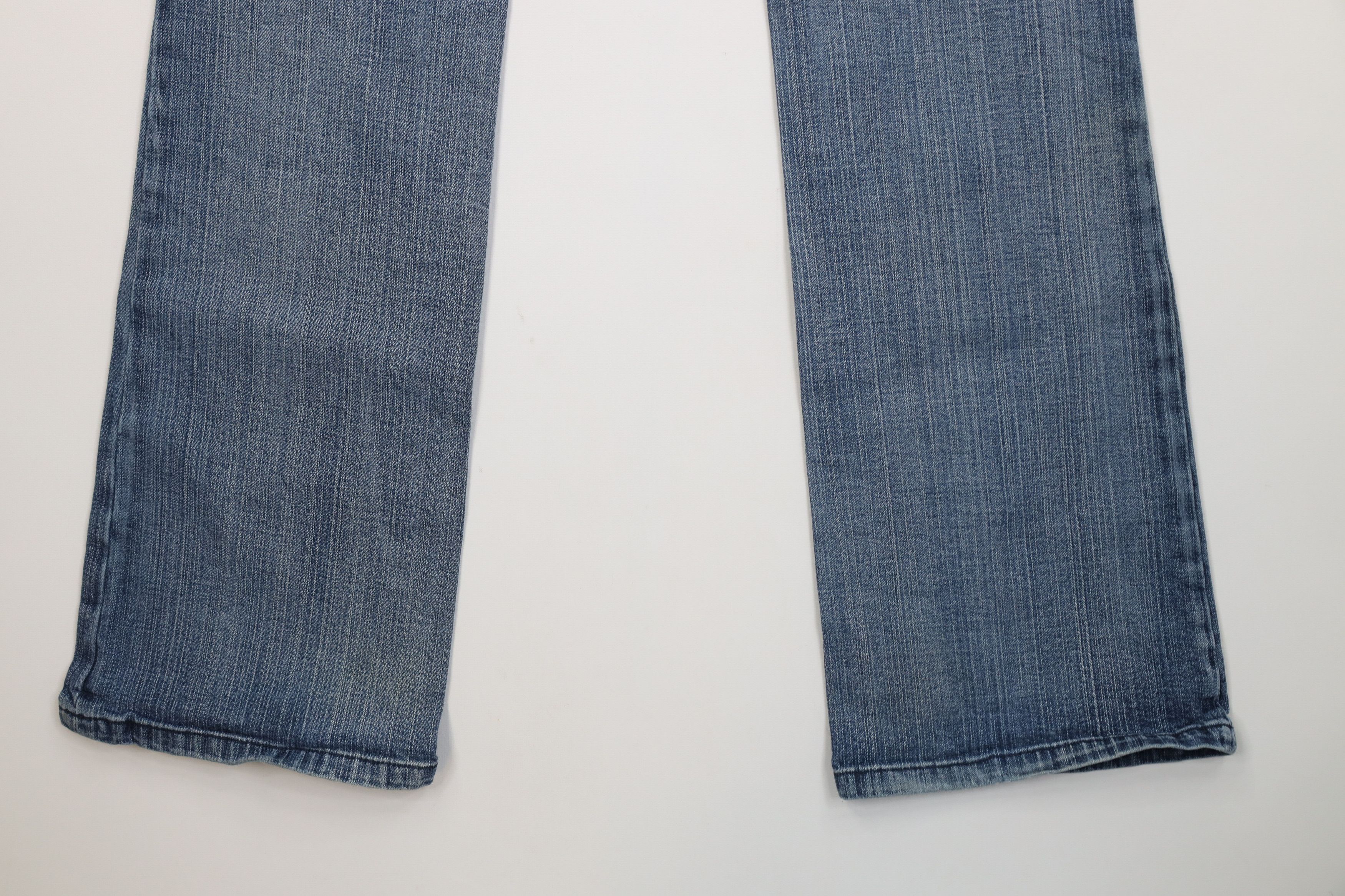 Vintage Vintage Y2K Jessica Simpson Wide Leg Denim Jeans Stretch Size 30" / US 8 / IT 44 - 15 Thumbnail