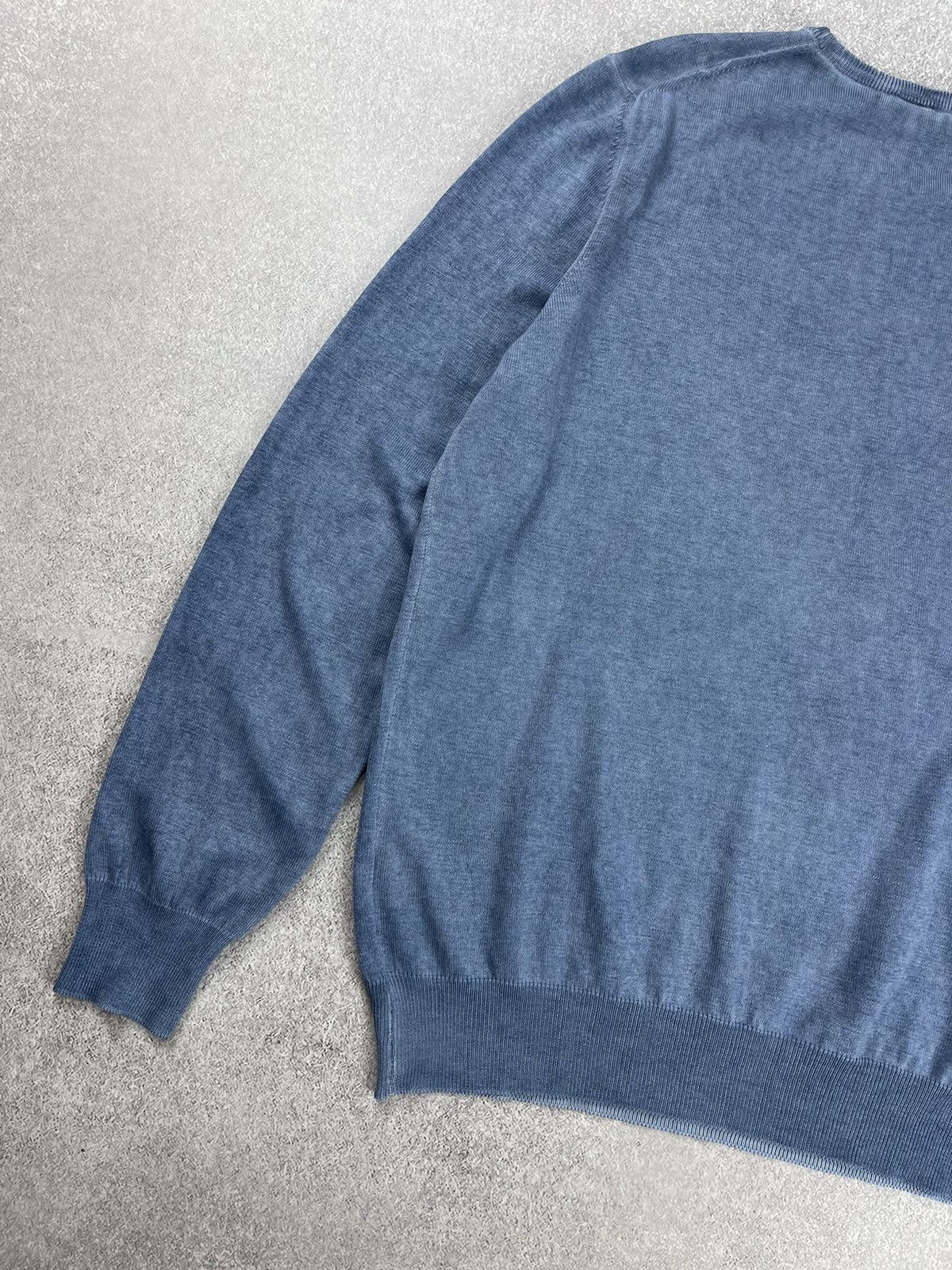 Gran Sasso Gran Sasso Cotton Knit Sweater Men’s Size 52 Size US L / EU 52-54 / 3 - 12 Thumbnail