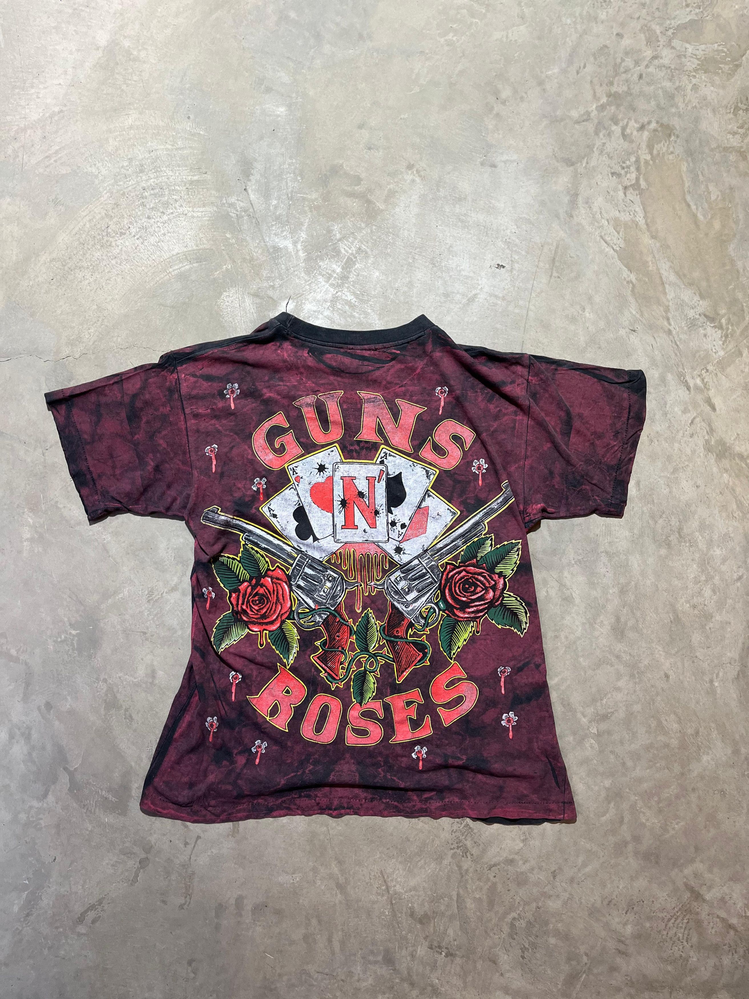 Guns N' Roses Vintage Guns N' Roses Bootleg AOP T-Shirt Size US L / EU 52-54 / 3 - 2 Thumbnail