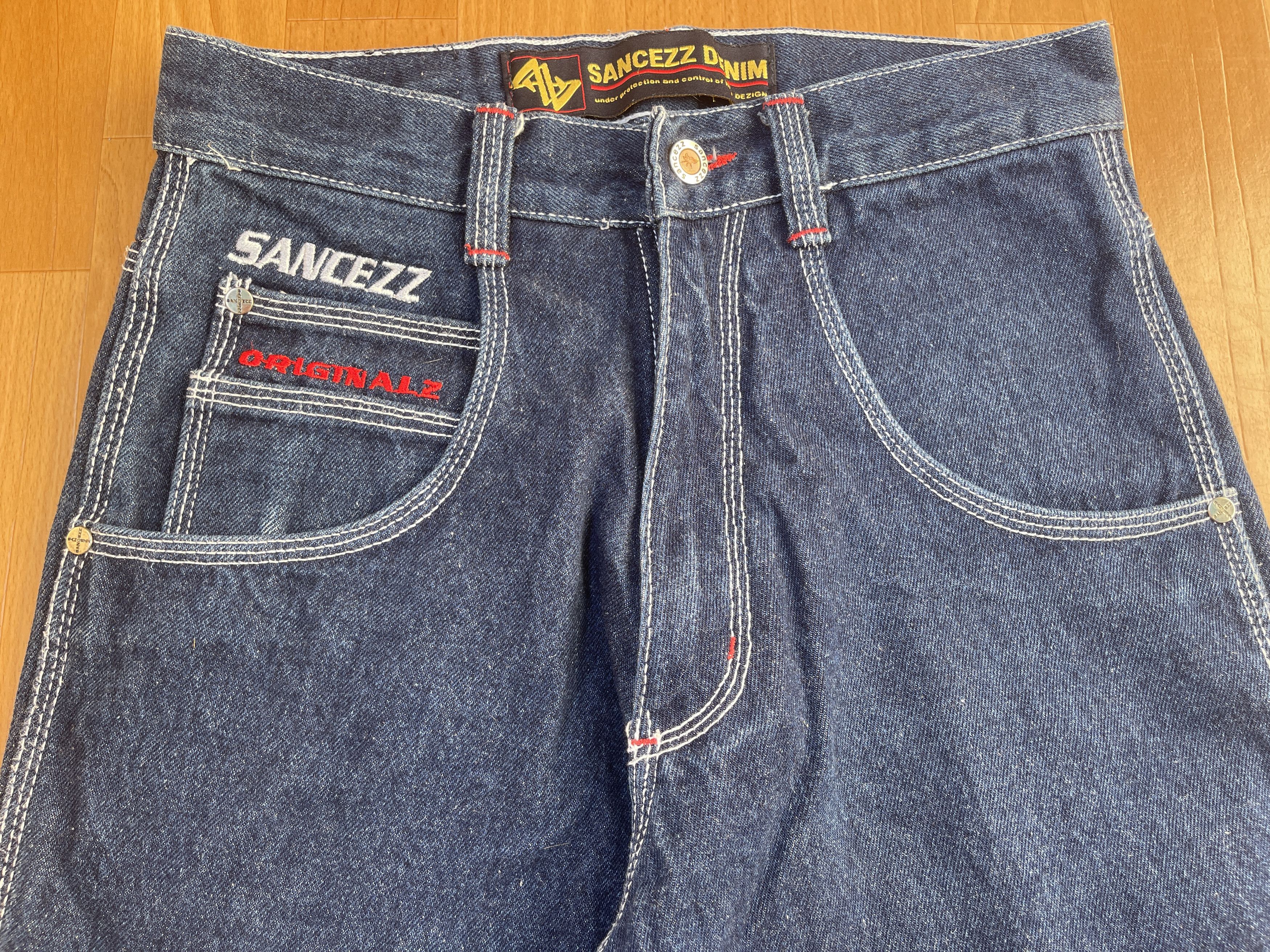 Other Sancezz jeans, vintage baggy jeans 90s hip hop skater Y2K 26 Size US 26 / EU 42 - 10 Thumbnail