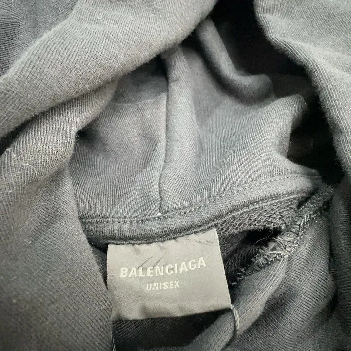 Balenciaga Balenciaga Balenciaga Logo Print Long Sleeve Hoodie -2507 Size US XS / EU 42 / 0 - 3 Thumbnail