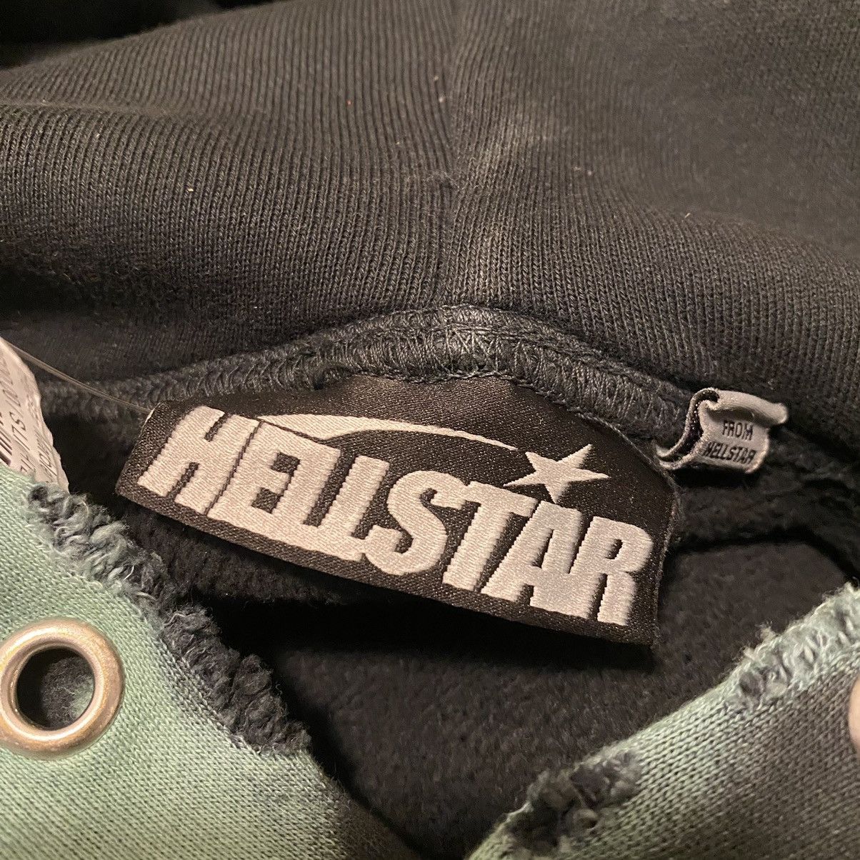 HELLSTAR Hellstar Lava No Guts Marble Paradise Hoodie Green Black Size US S / EU 44-46 / 1 - 9 Thumbnail