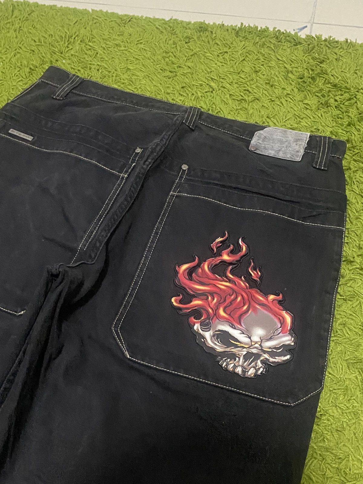 JNCO VINTAGE 2000s JNCO BAGGY JEANS Size US 40 / EU 56 - 2 Thumbnail