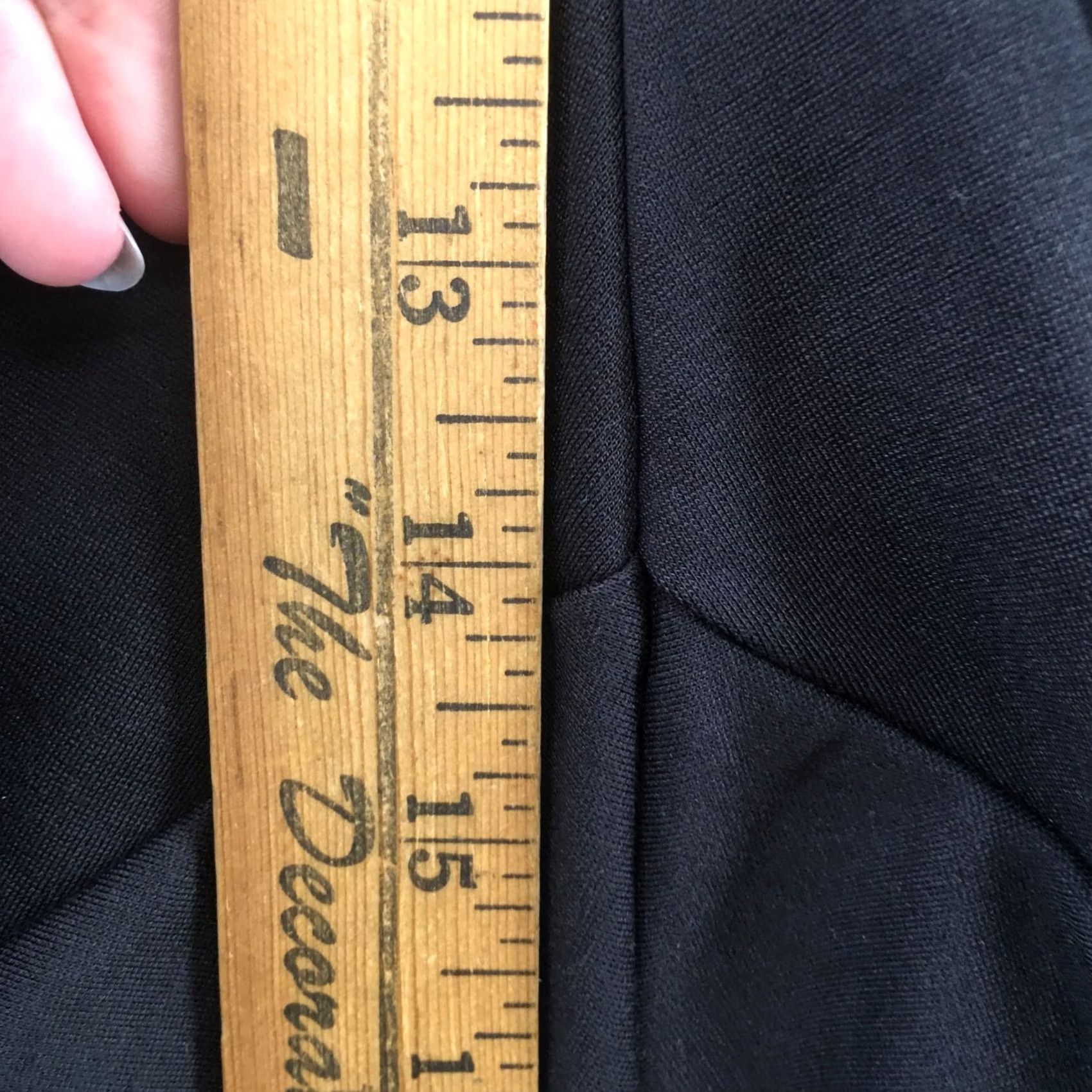 Worthington Worthington Pull On Straight Leg Ankle Pants Womens 2X Black NEW Size 40" / US 18 - 6 Thumbnail