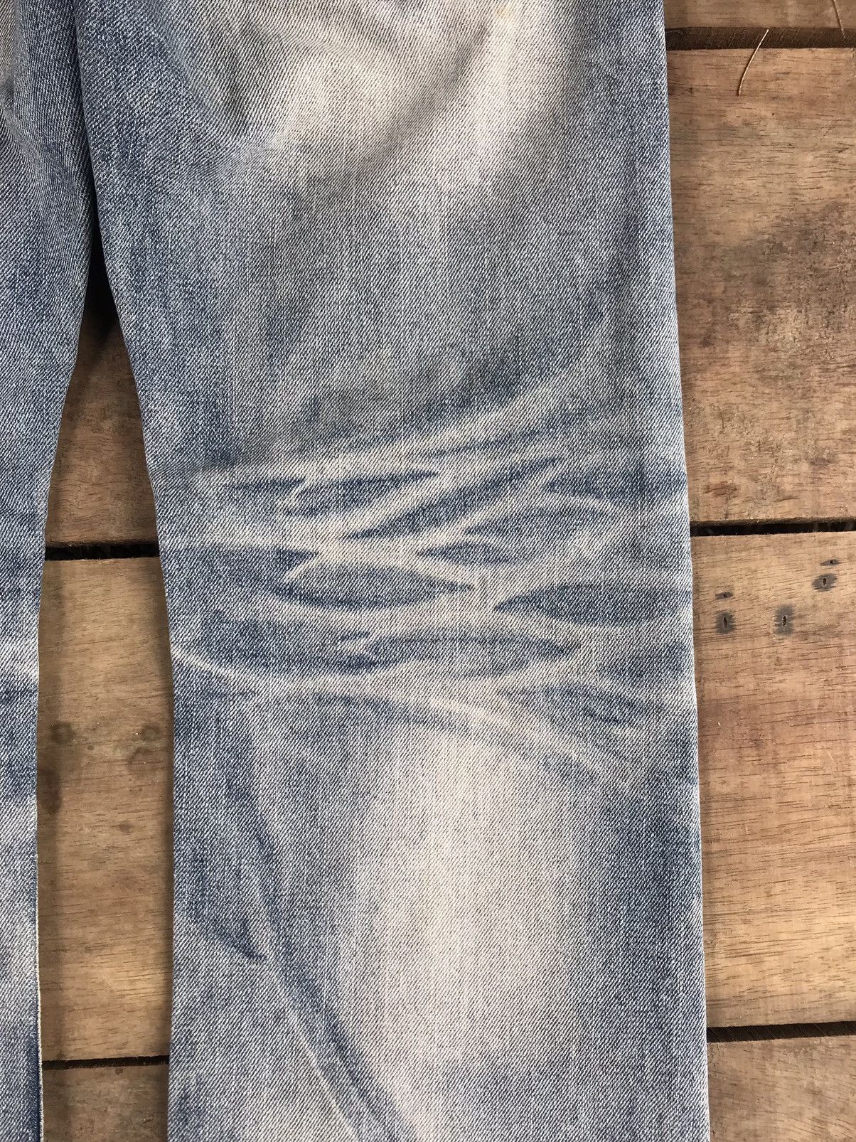 Seditionaries 💥FLARE💥90s STYLE IMPROVES SICK FADES DISTRESSED DENIM F394 Size US 32 / EU 48 - 12 Thumbnail